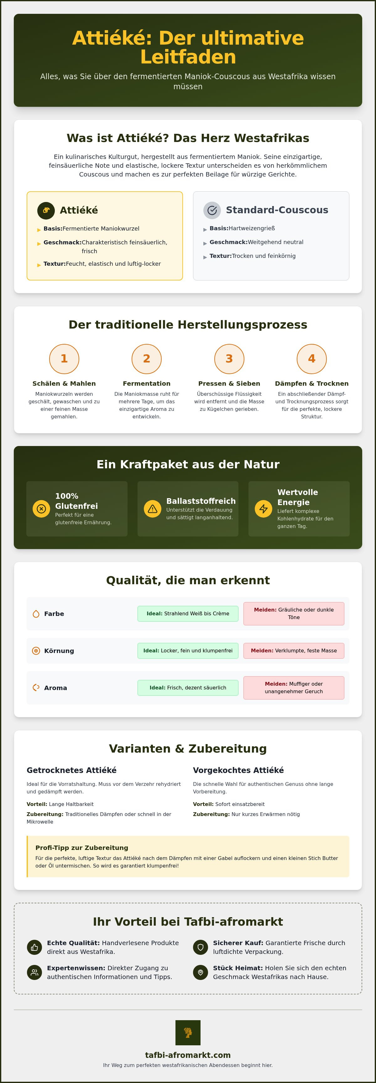 Attiéké online kaufen