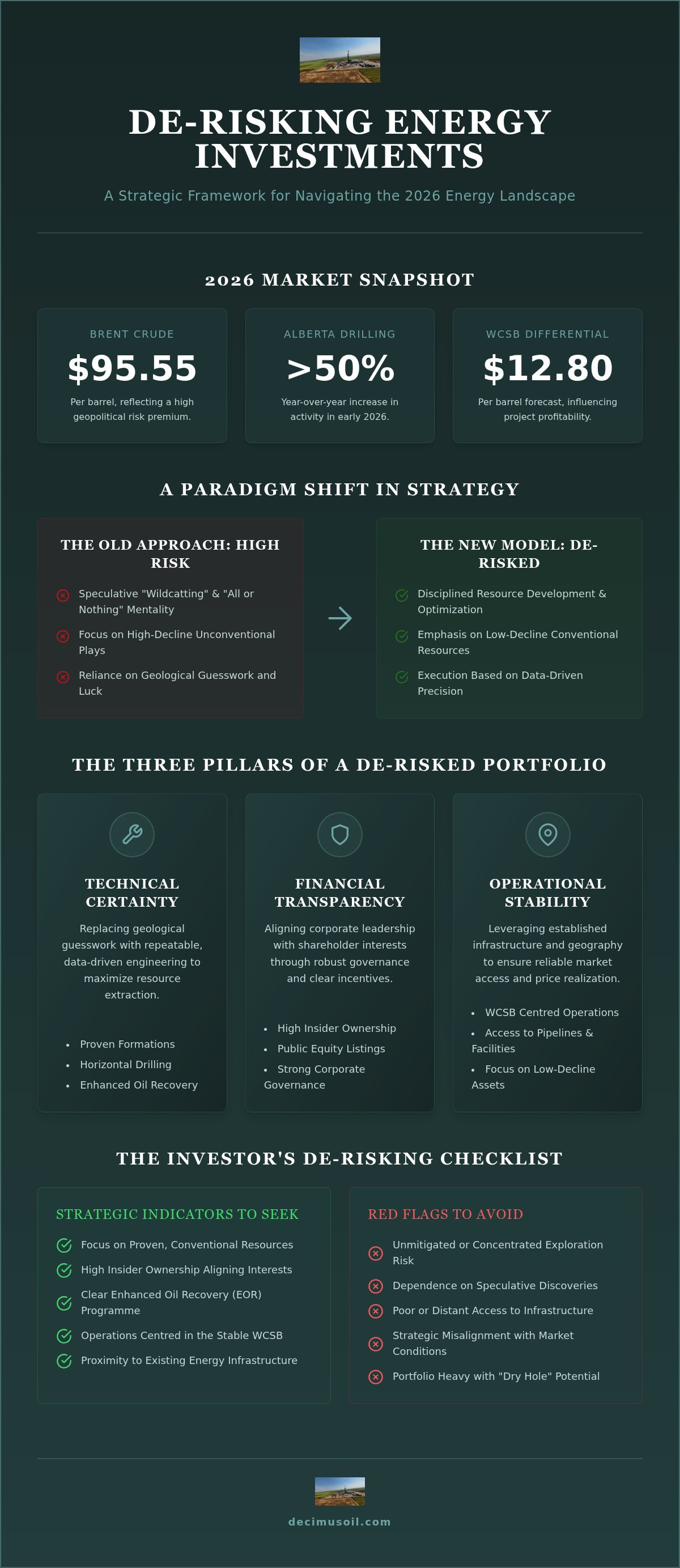 De-risking oil and gas investments