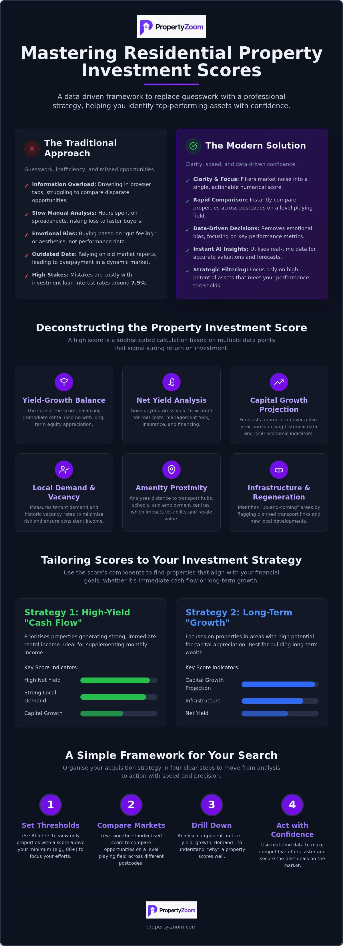 Residential property investment scores