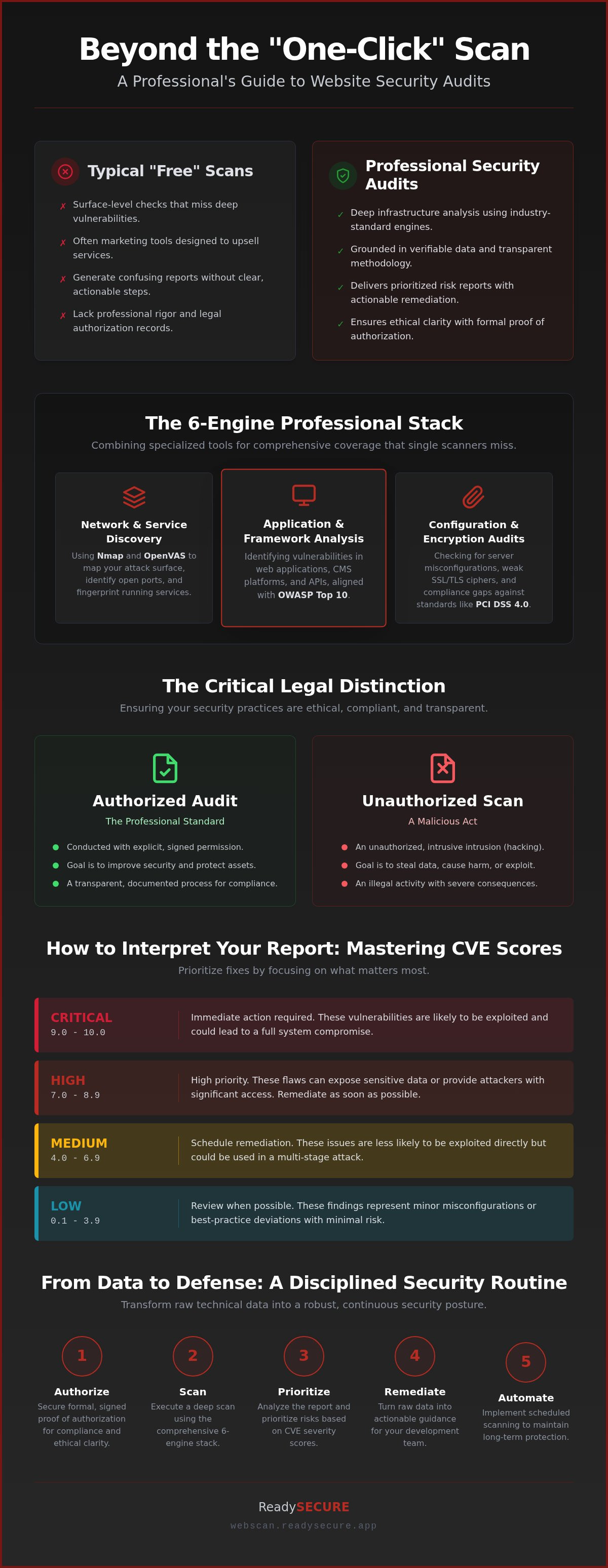 Free website security scan