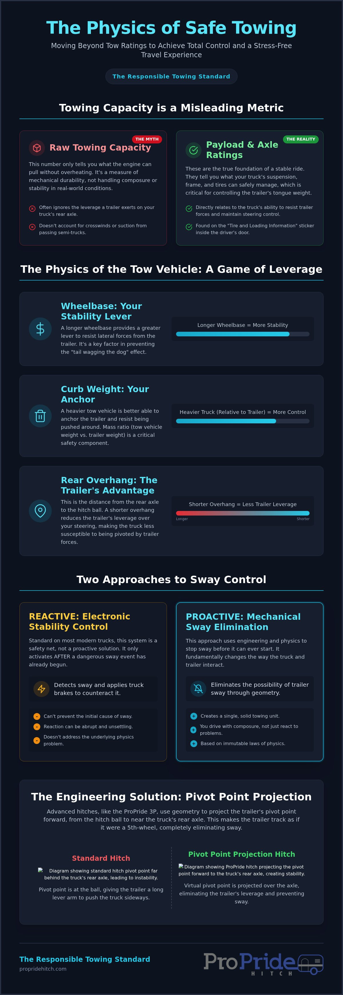 How to improve truck towing stability