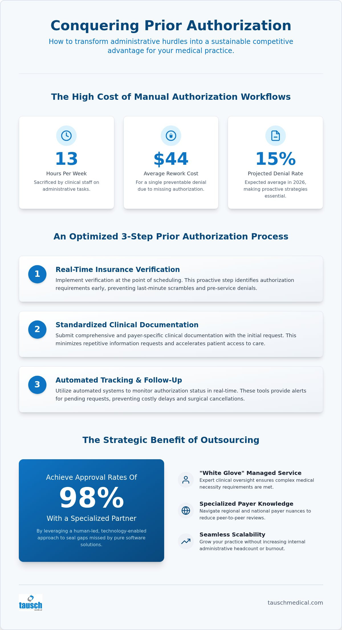 Healthcare denial management services