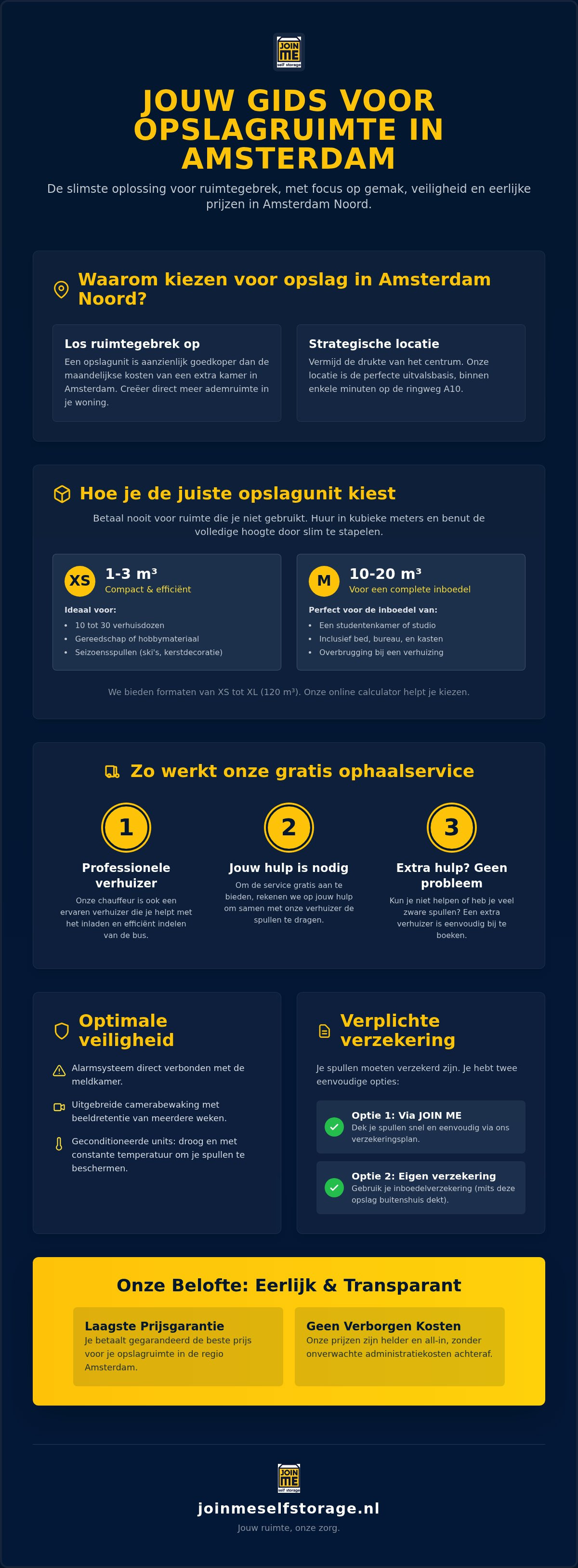 Opslagruimte met ophaalservice amsterdam