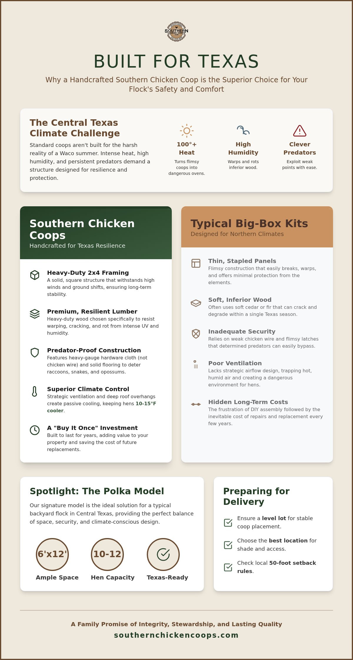 Custom chicken coops Waco TX