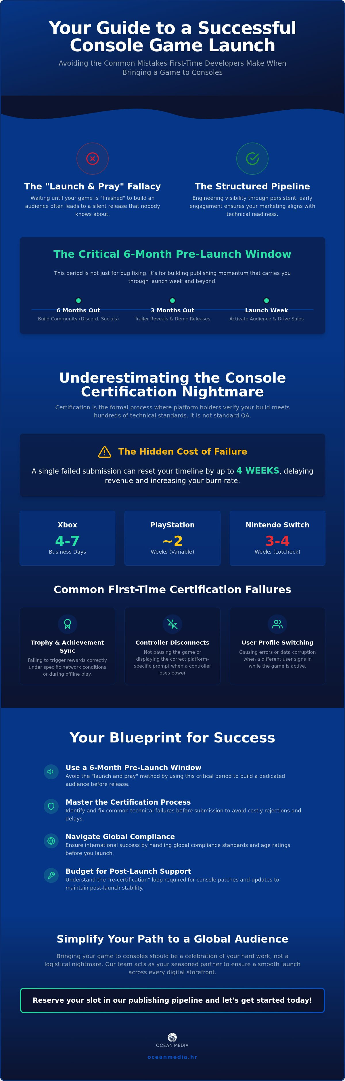 Common mistakes first-time game developers make when publishing