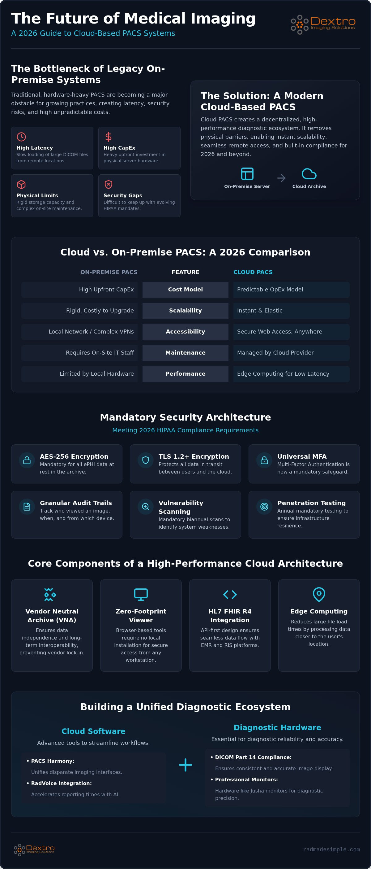 Cloud based PACS system