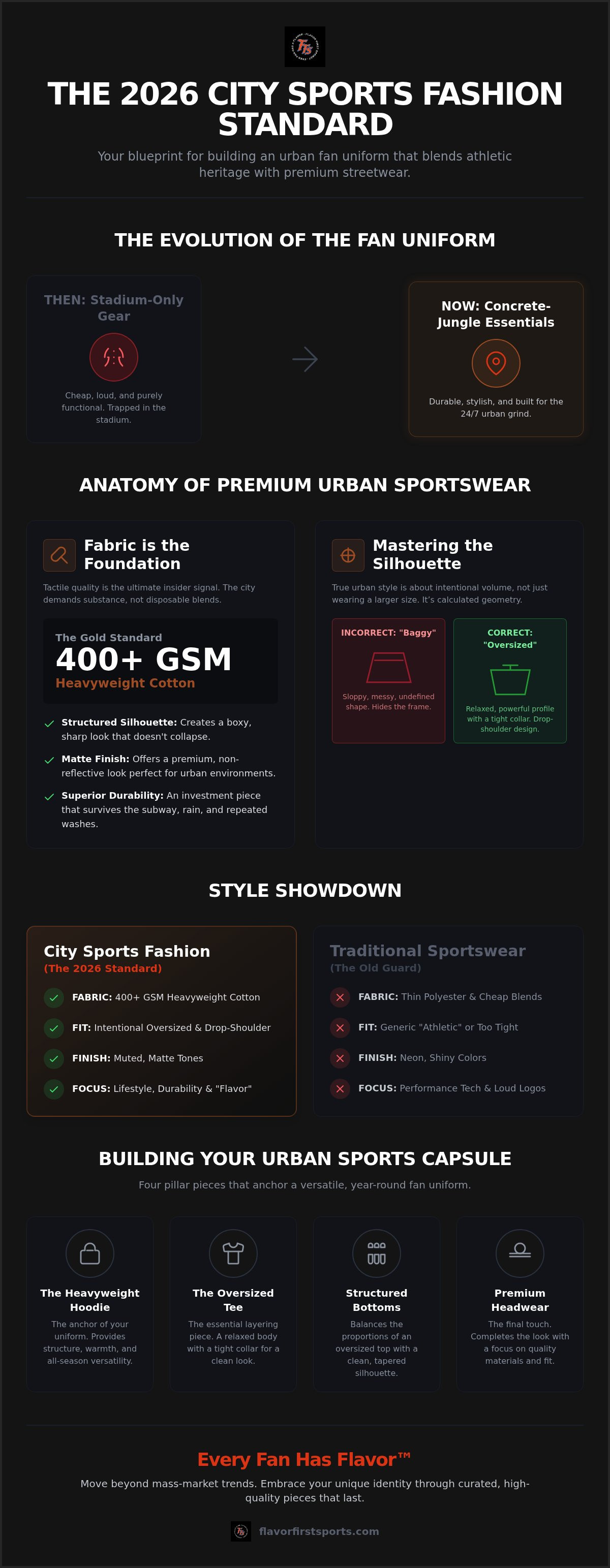 City sports fashion