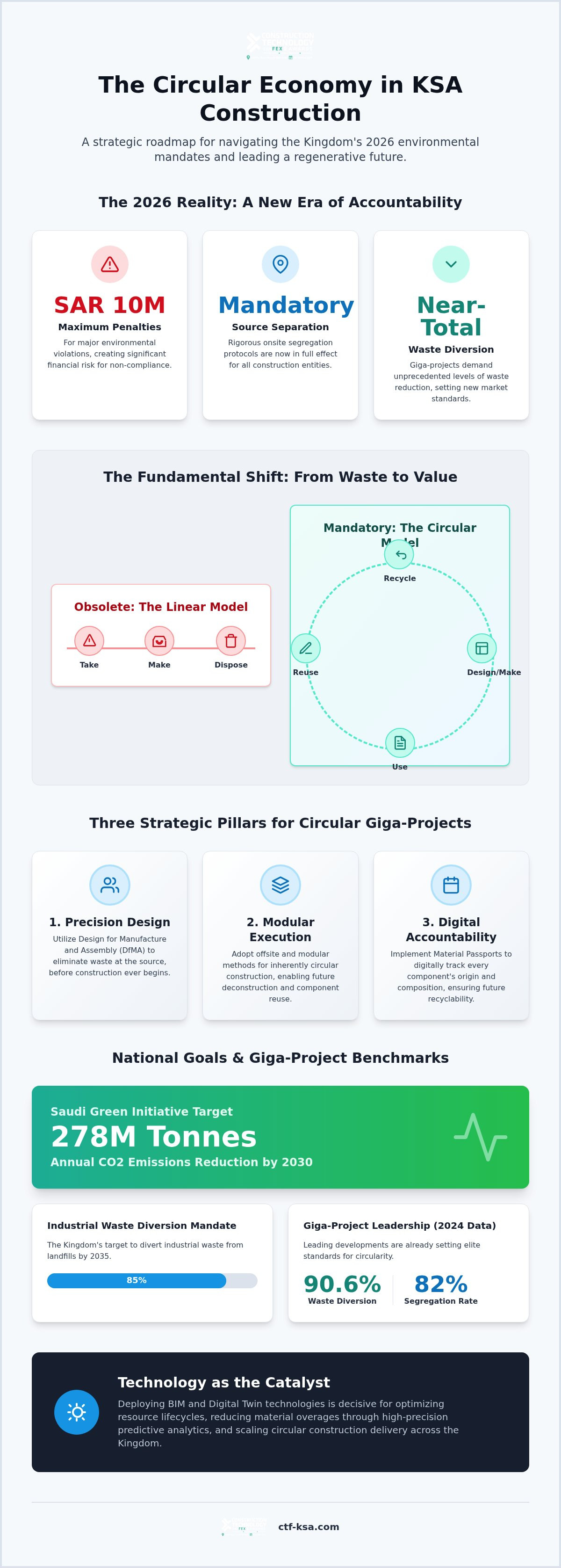 Circular economy in construction Saudi Arabia