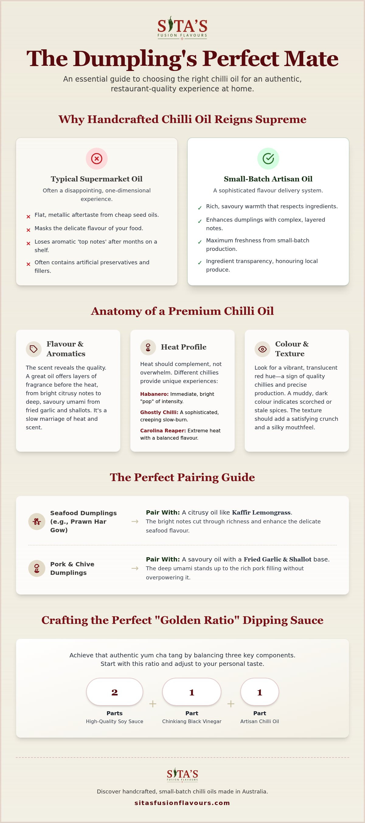 Chilli oil for dumplings