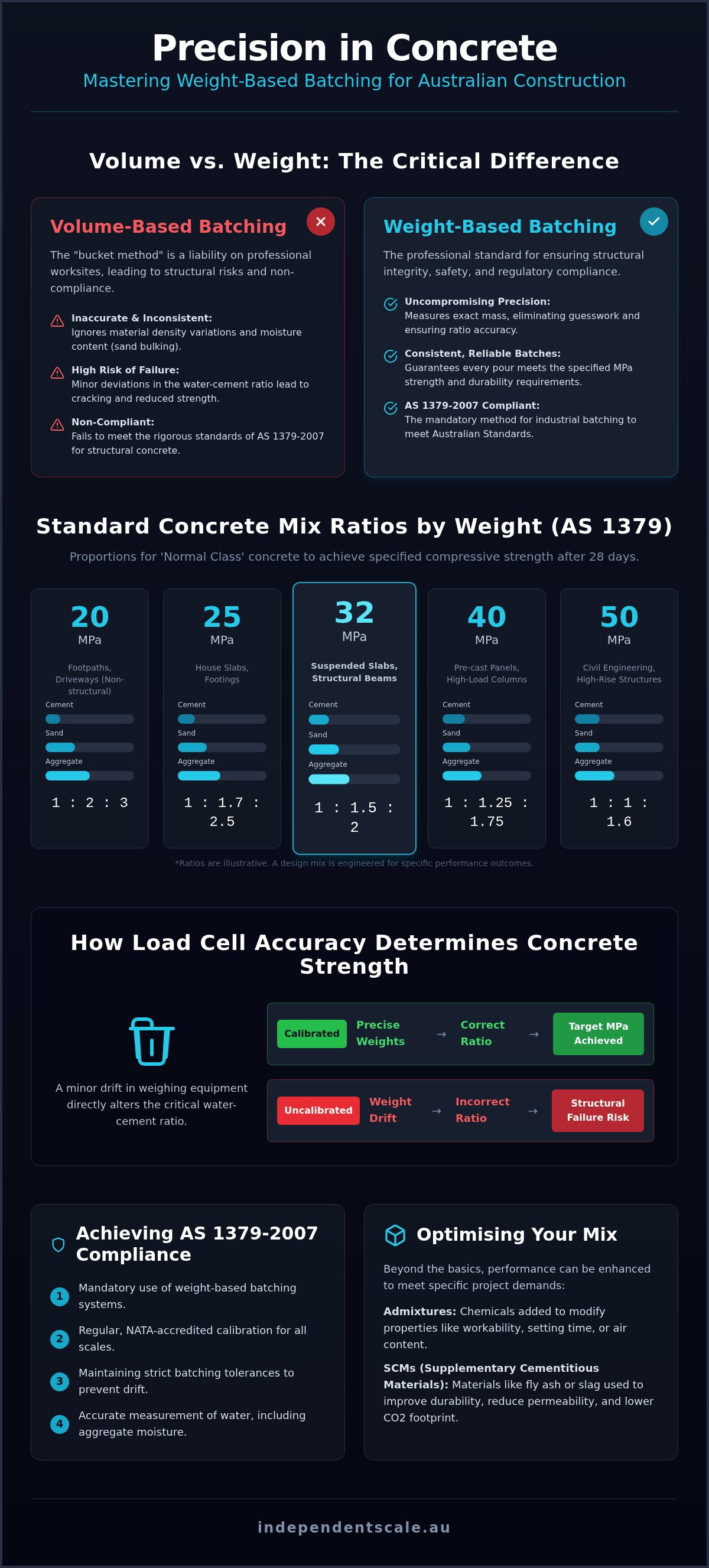 How load cell accuracy affects concrete strength