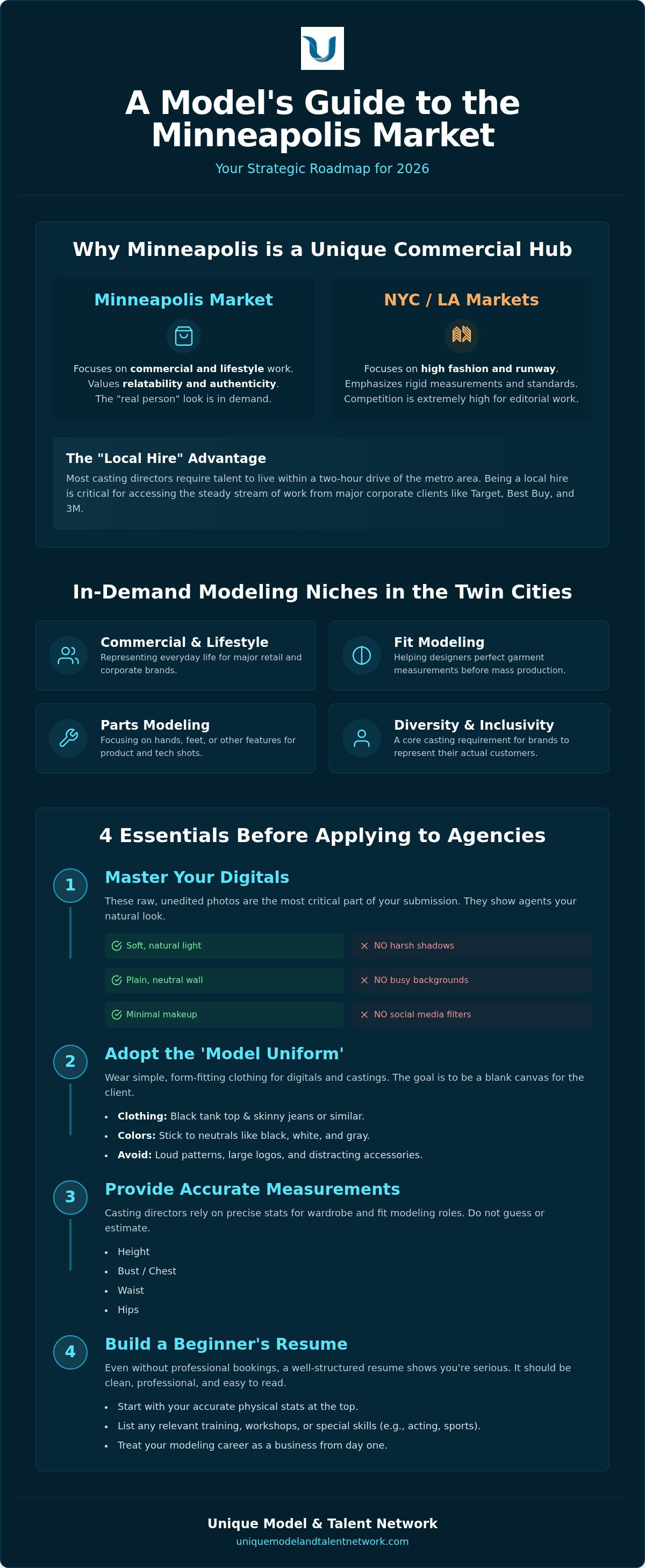 How to become a freelance model