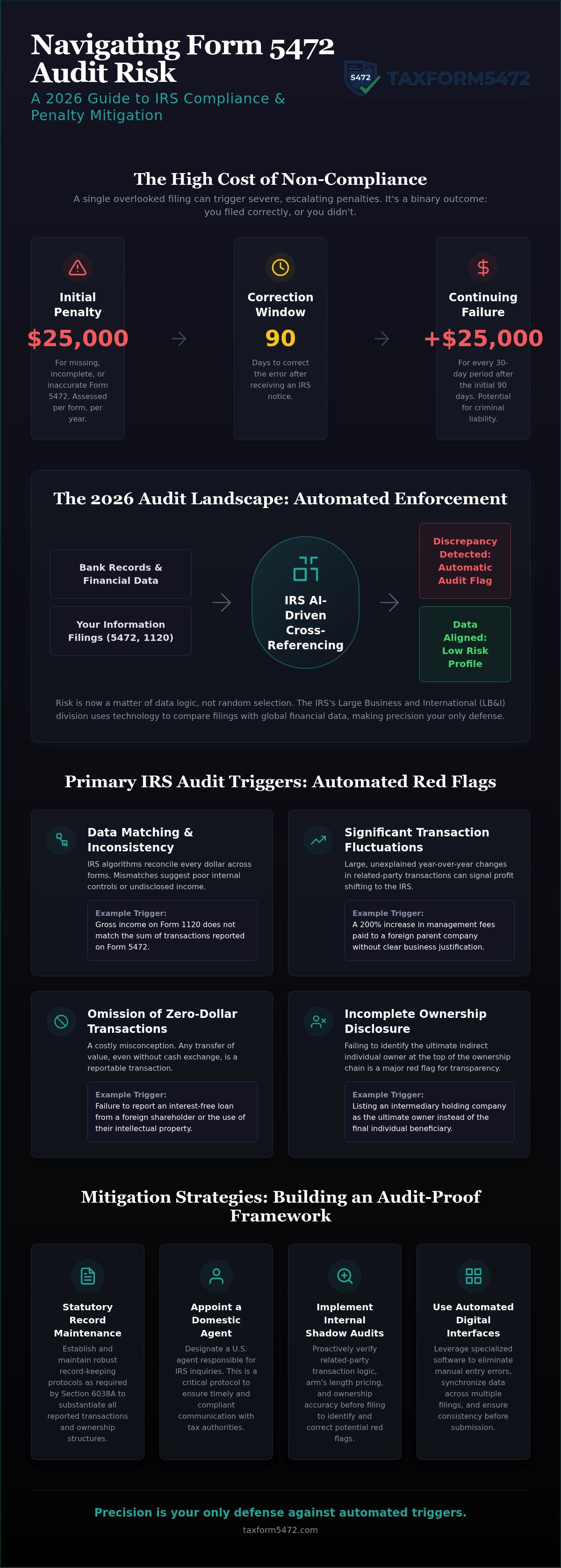 Form 5472 audit risk