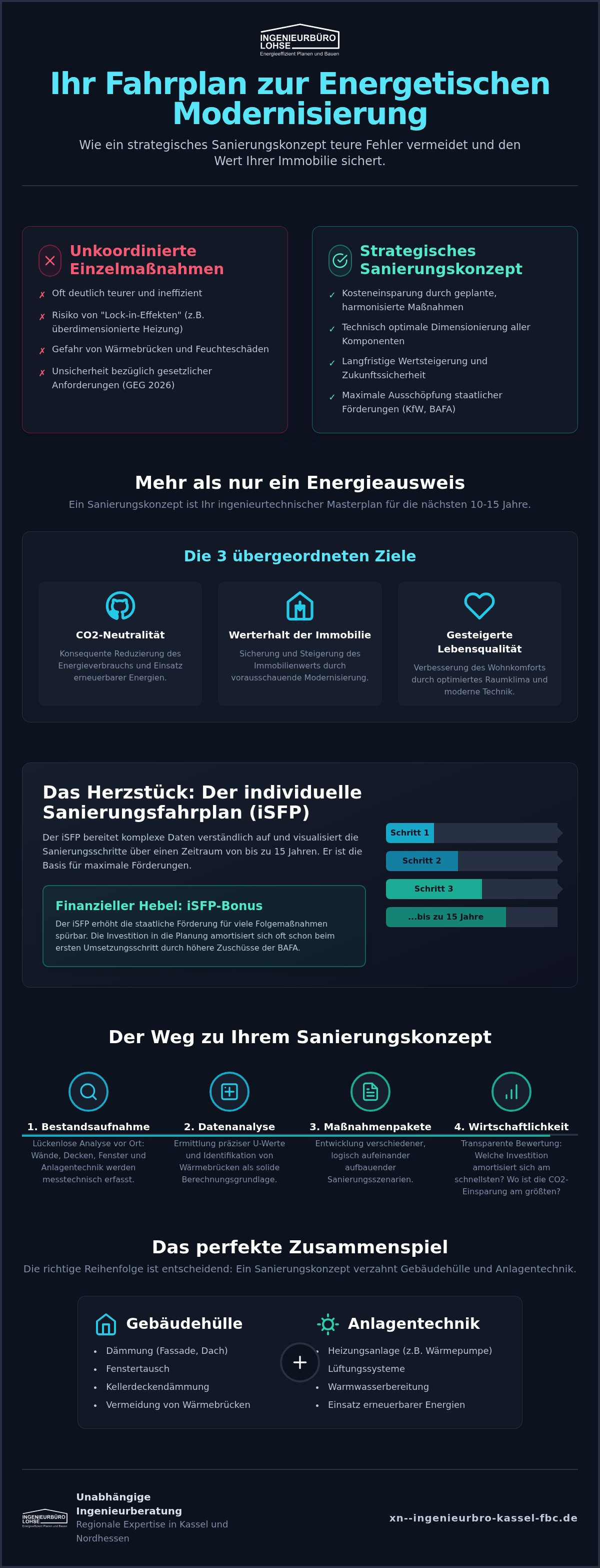 Sanierungskonzept Wohngebäude