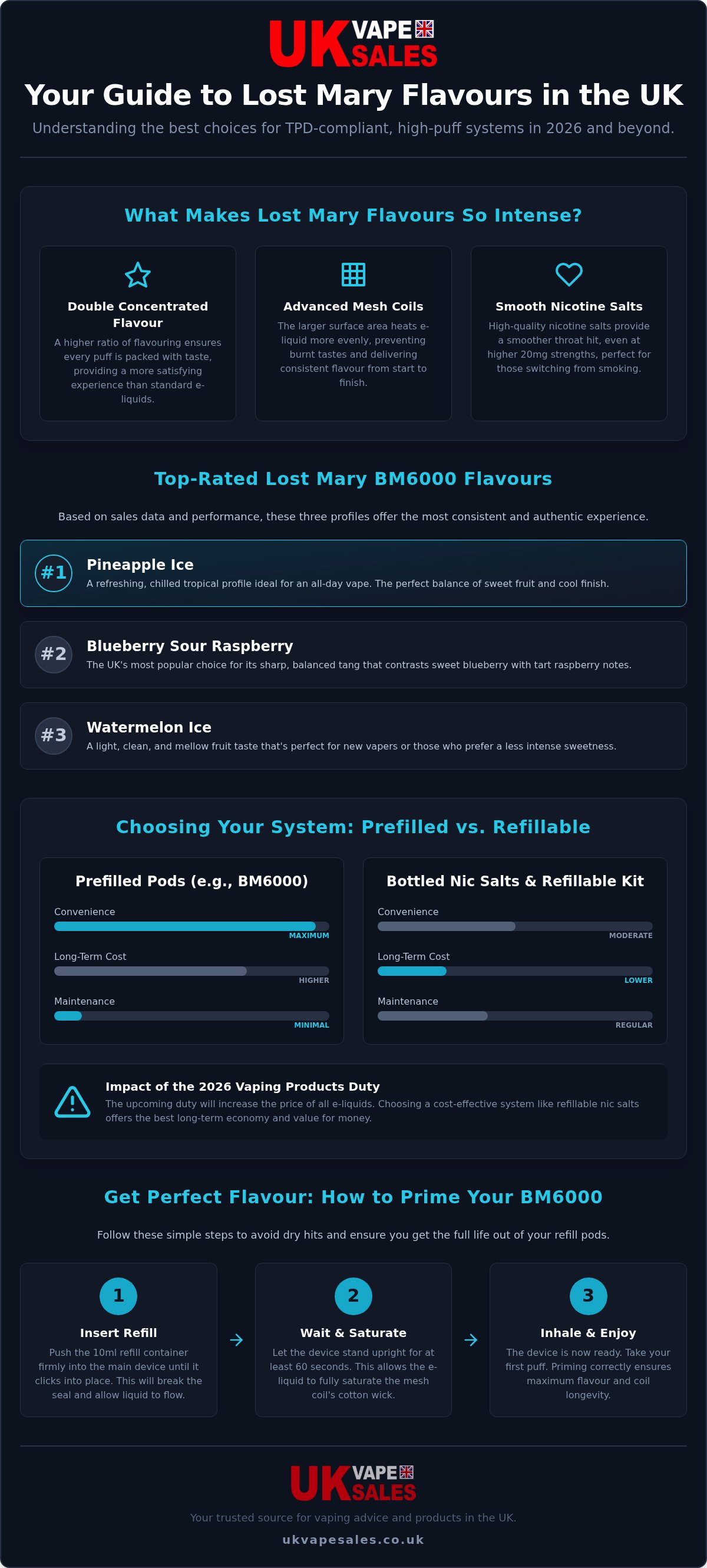 Best lost mary flavours