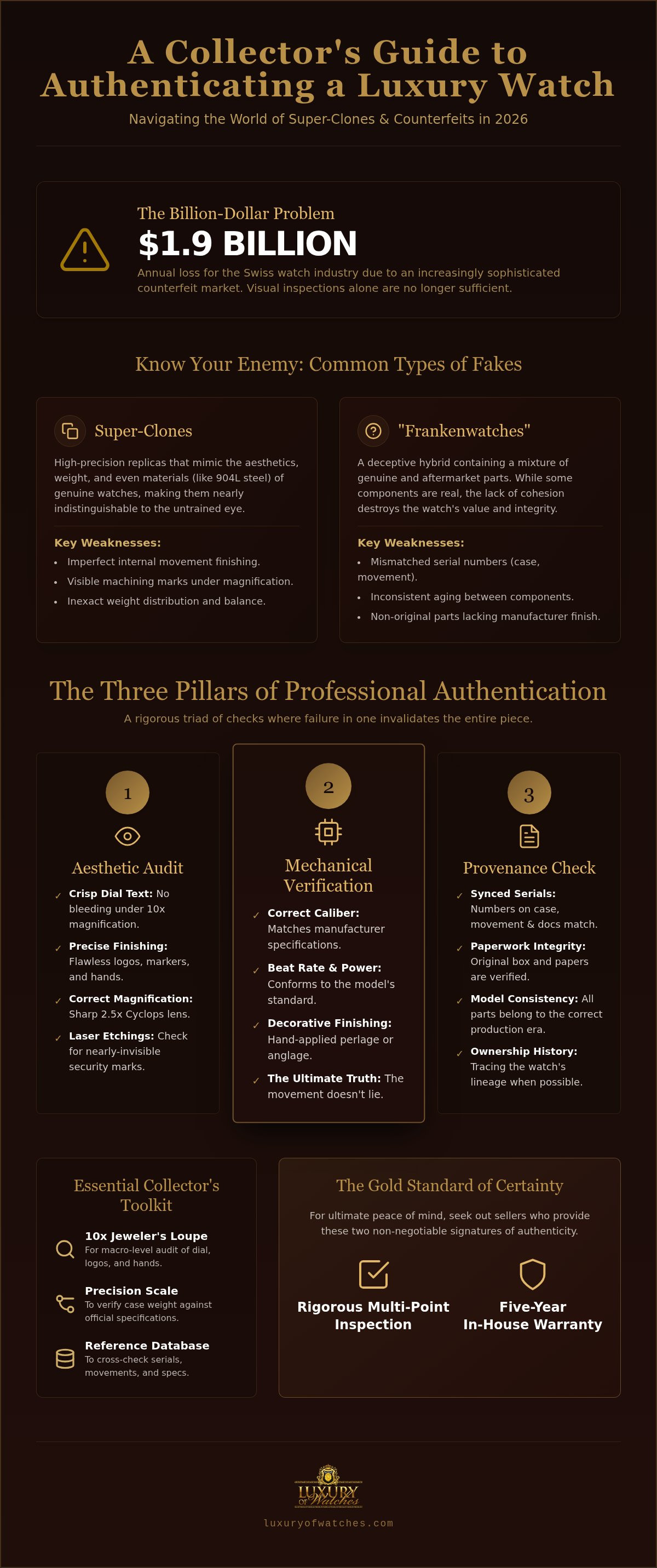 How to authenticate a luxury watch