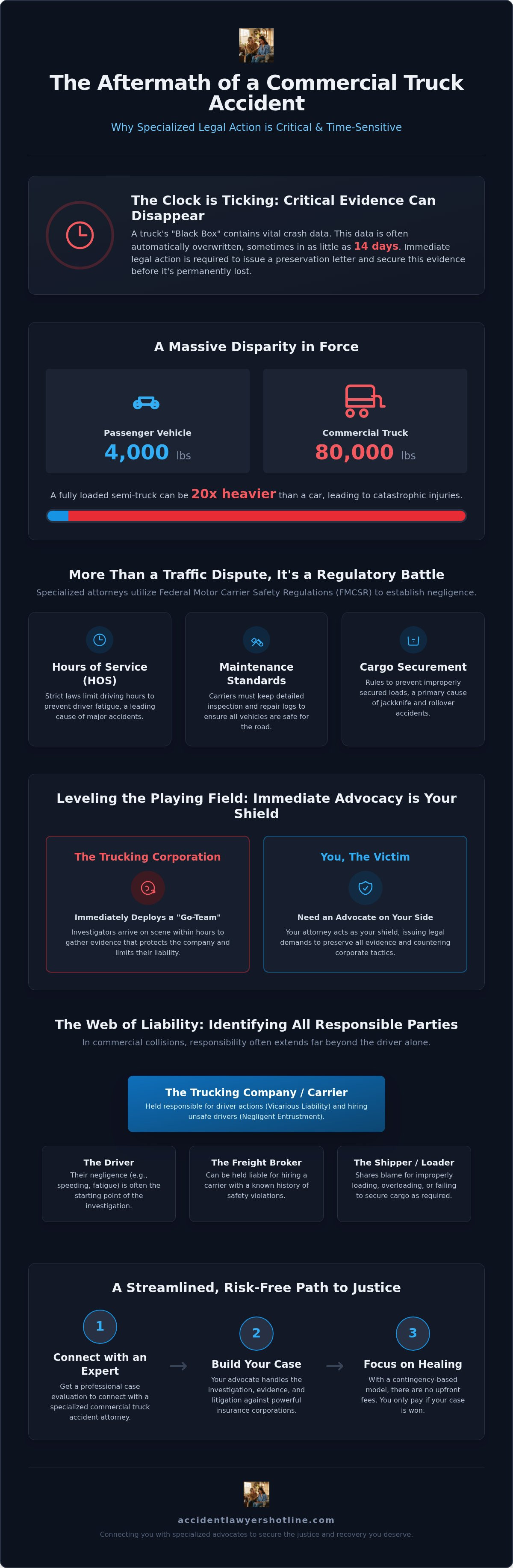 Commercial truck accident attorney for Better Results
