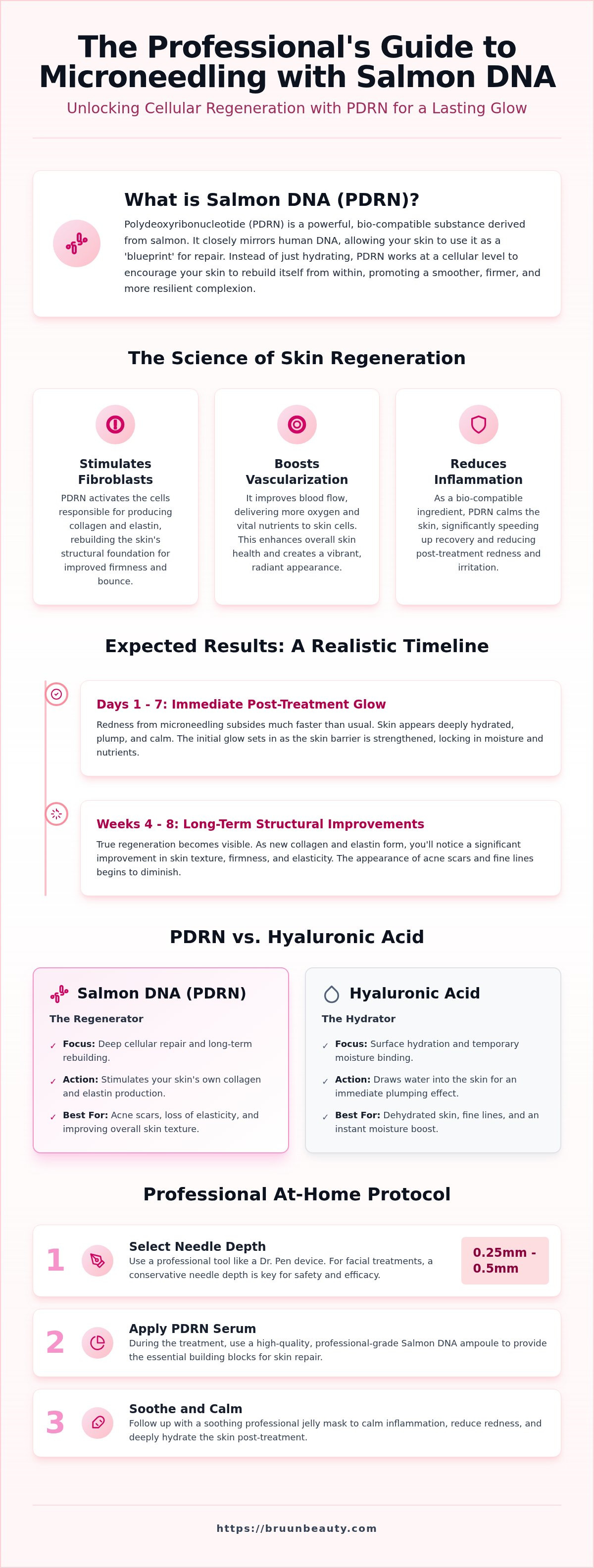 Microneedling with salmon dna results