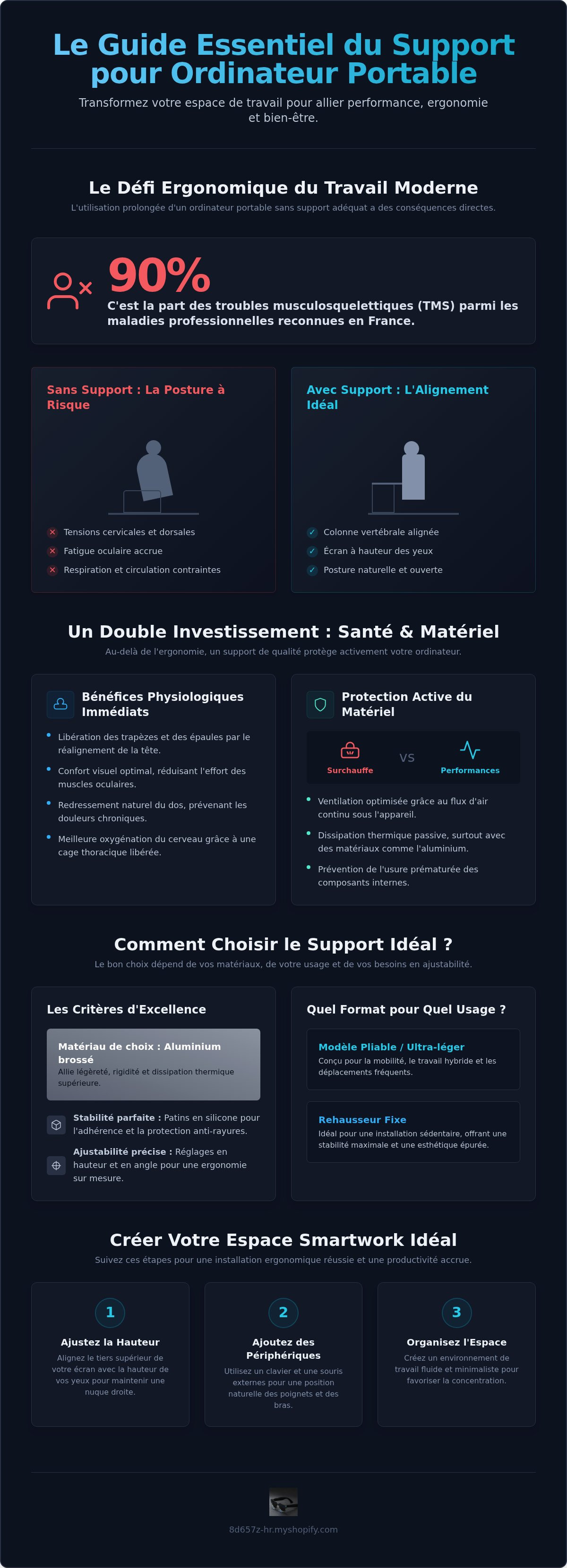 Support pour ordinateur portable