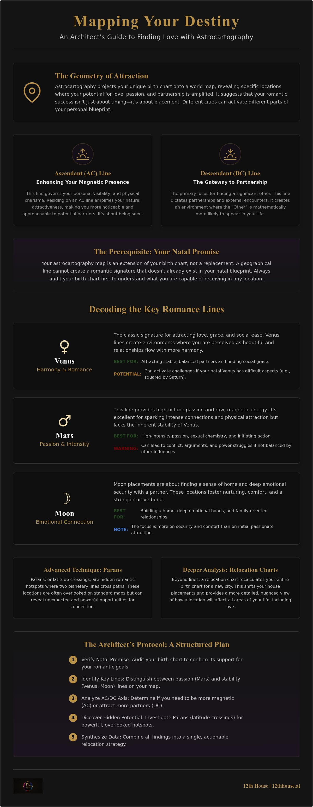 How to use astrocartography to find love