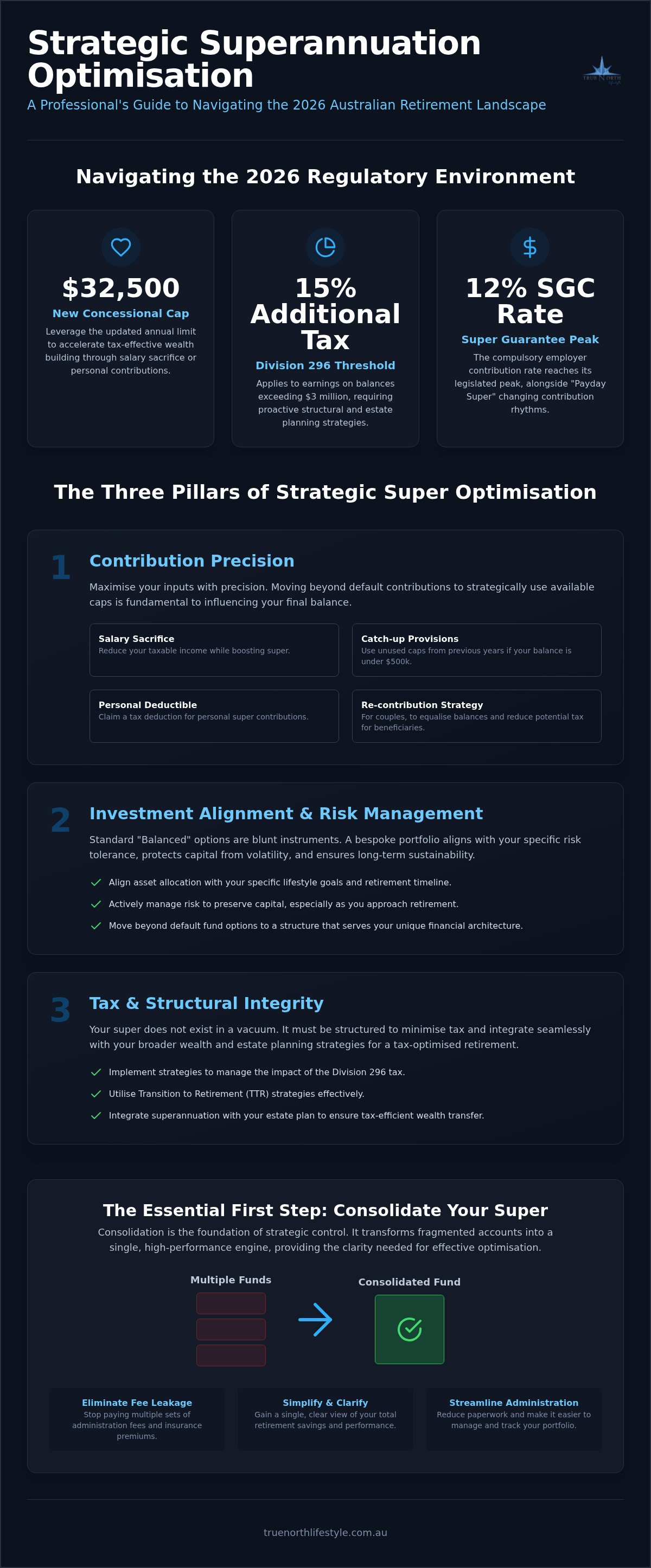 Consolidating superannuation funds Australia