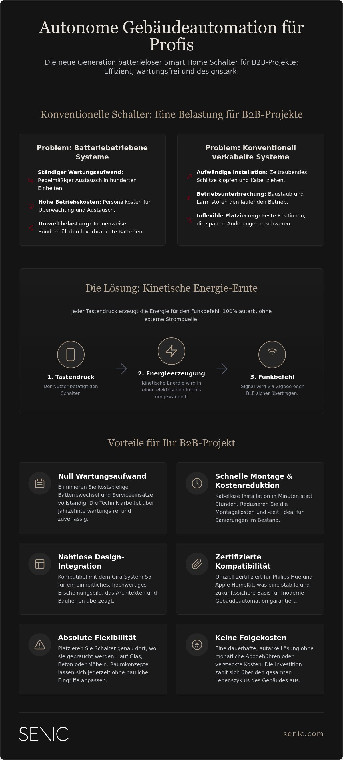 Smart Home Schalter B2B