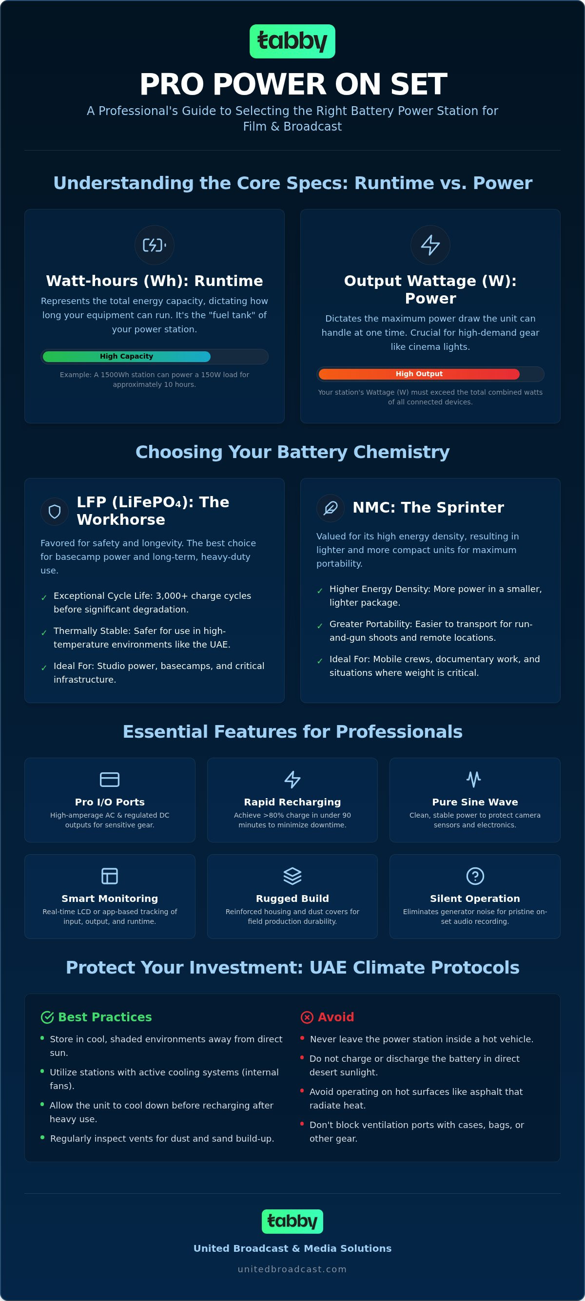 Battery power station