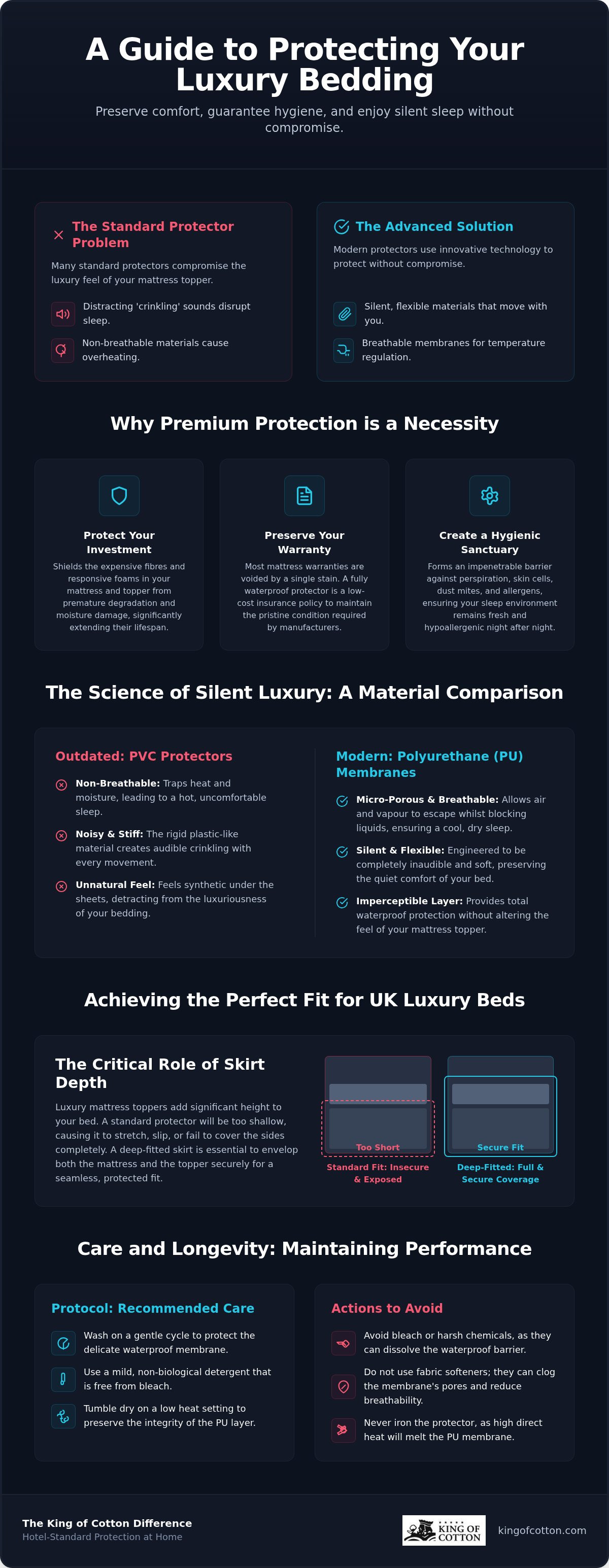 Luxury mattress topper uk