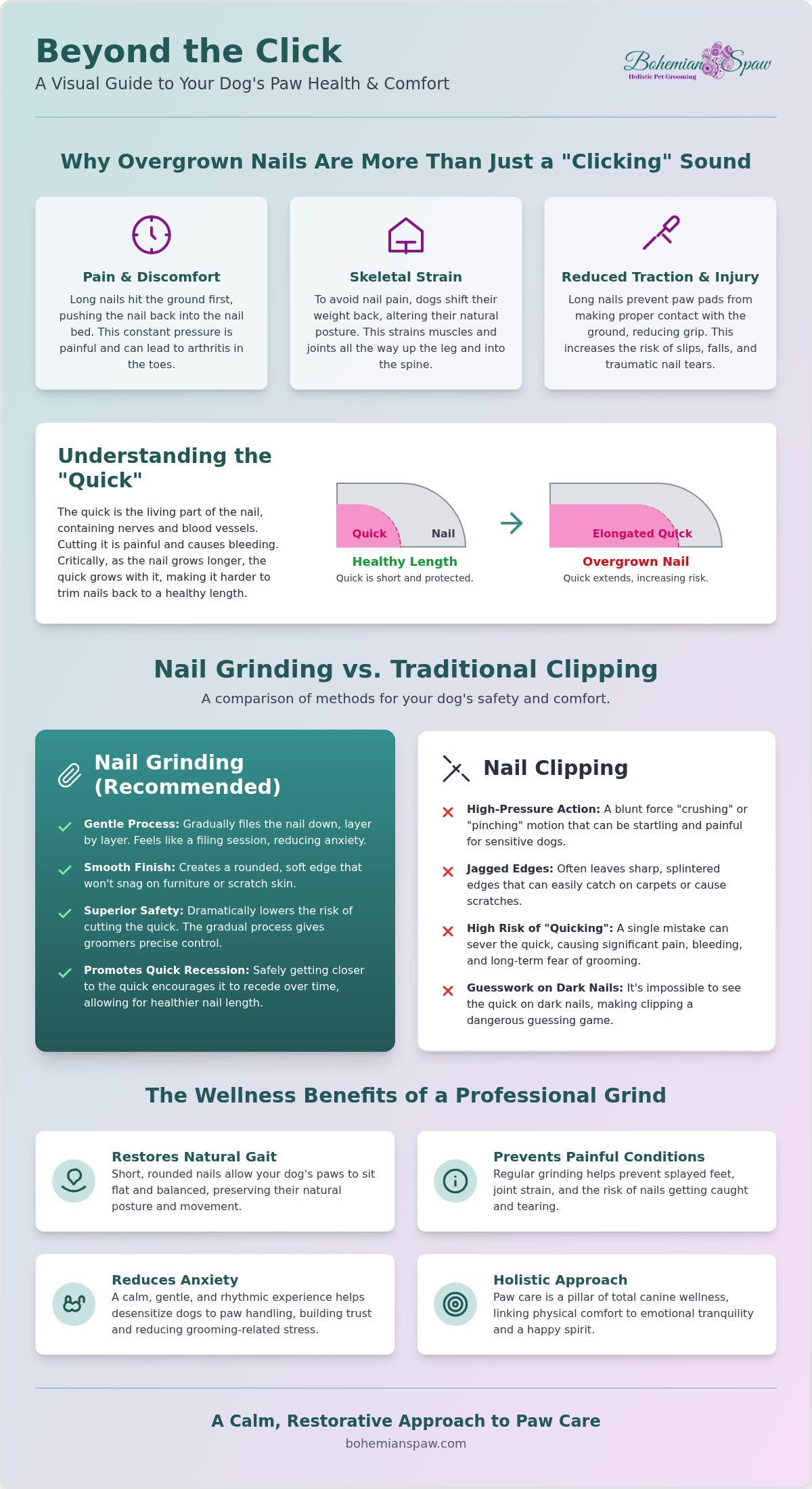 Dog nail grinding lisle
