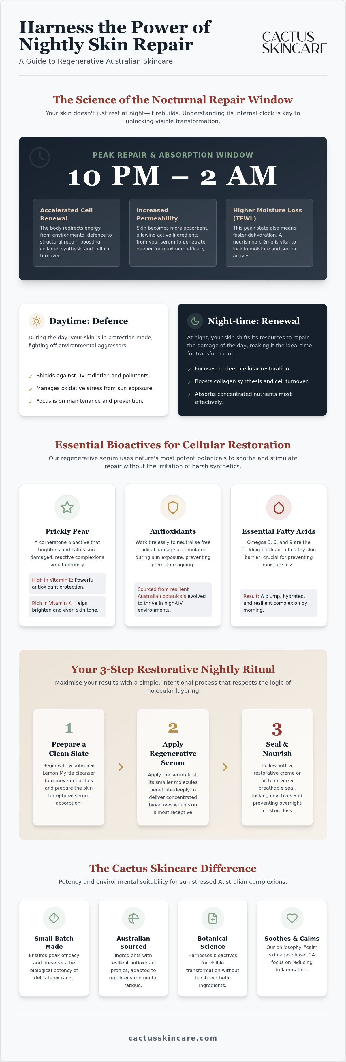 Regenerative night serum