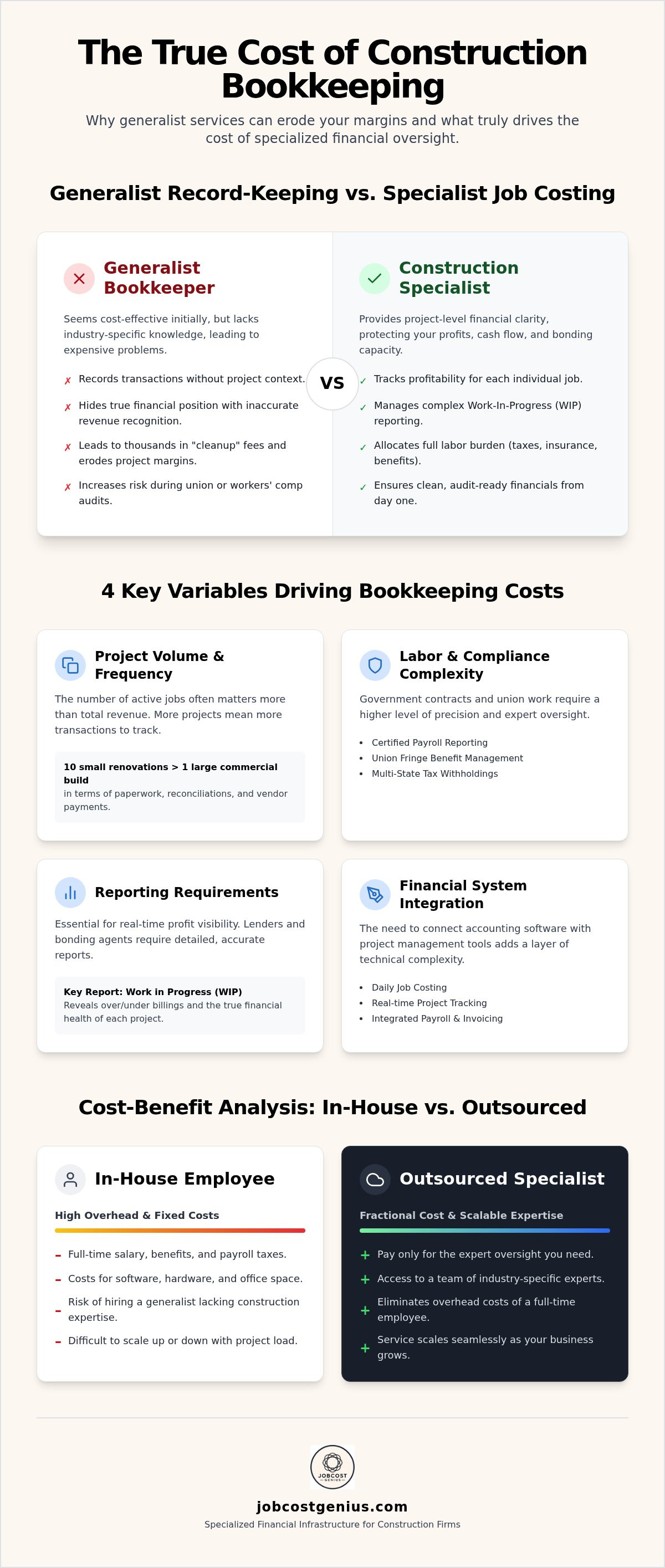 Bookkeeping services for construction companies cost
