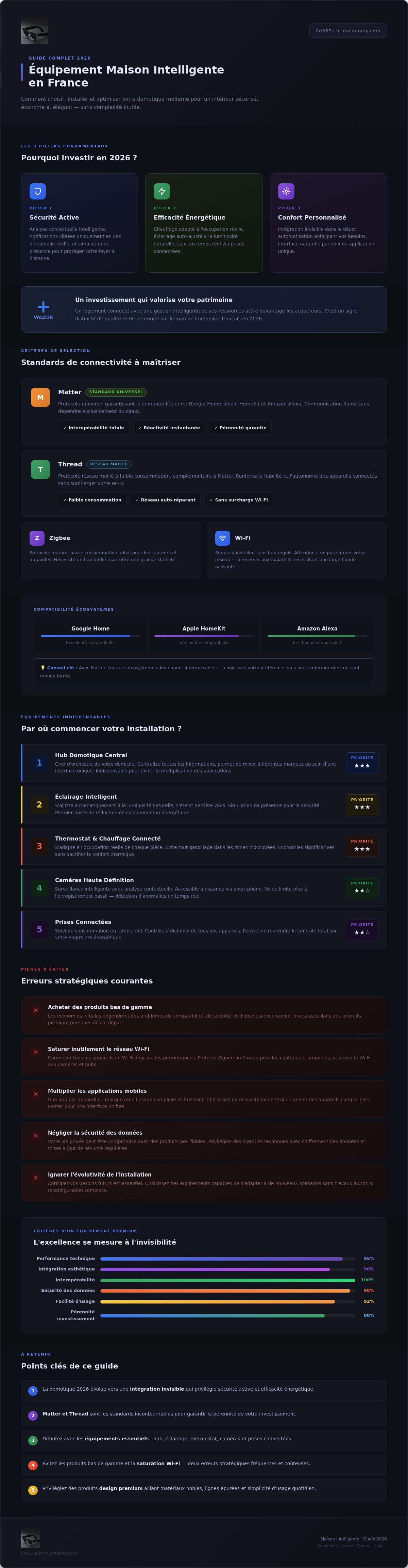 équipement maison intelligente france