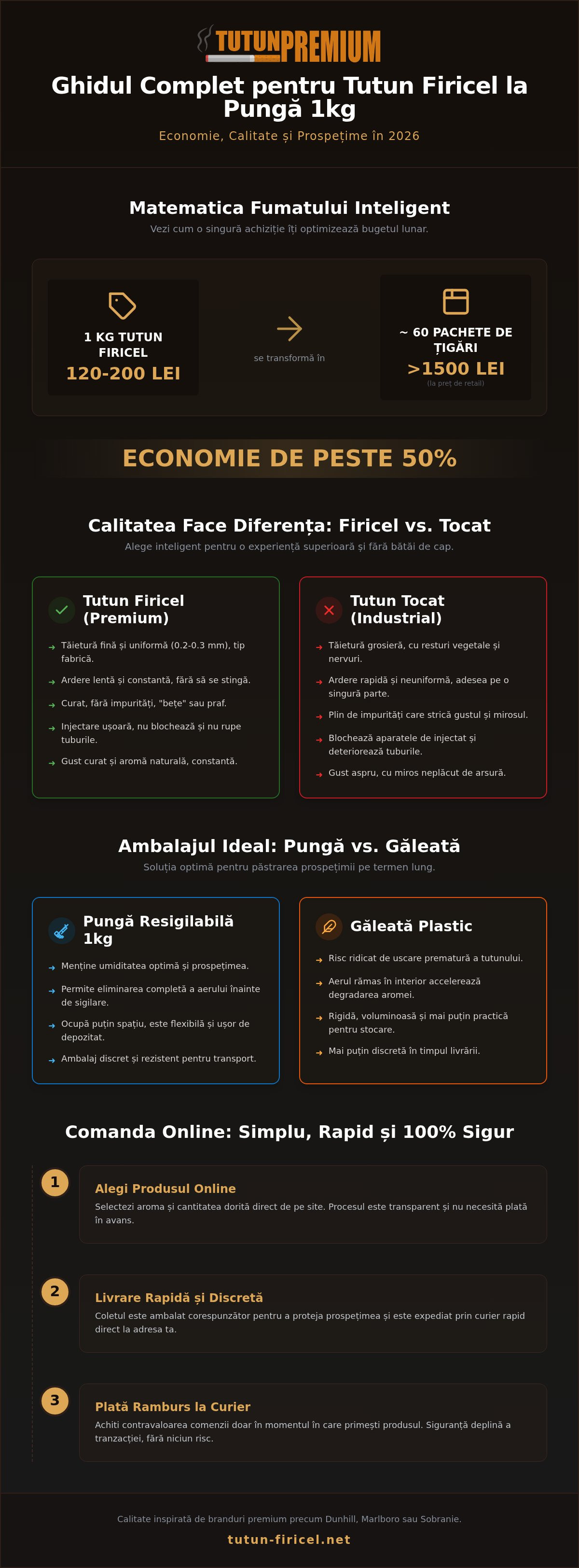Tutun firicel punga 1kg