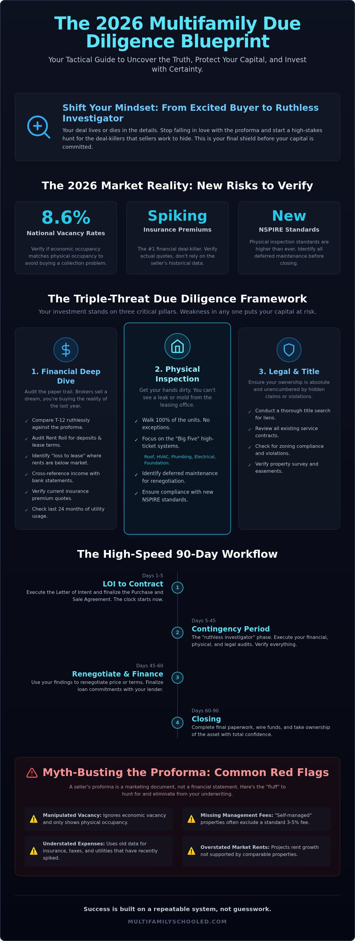 Multifamily due diligence checklist