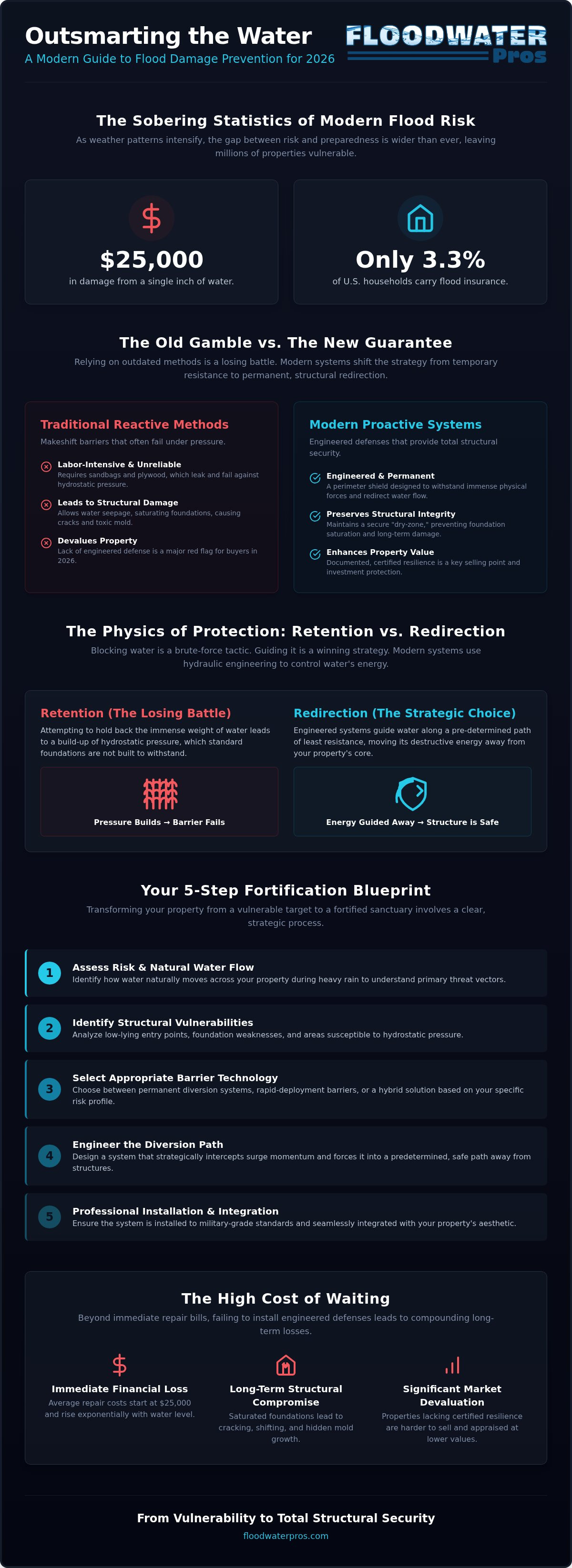 Flood damage prevention system