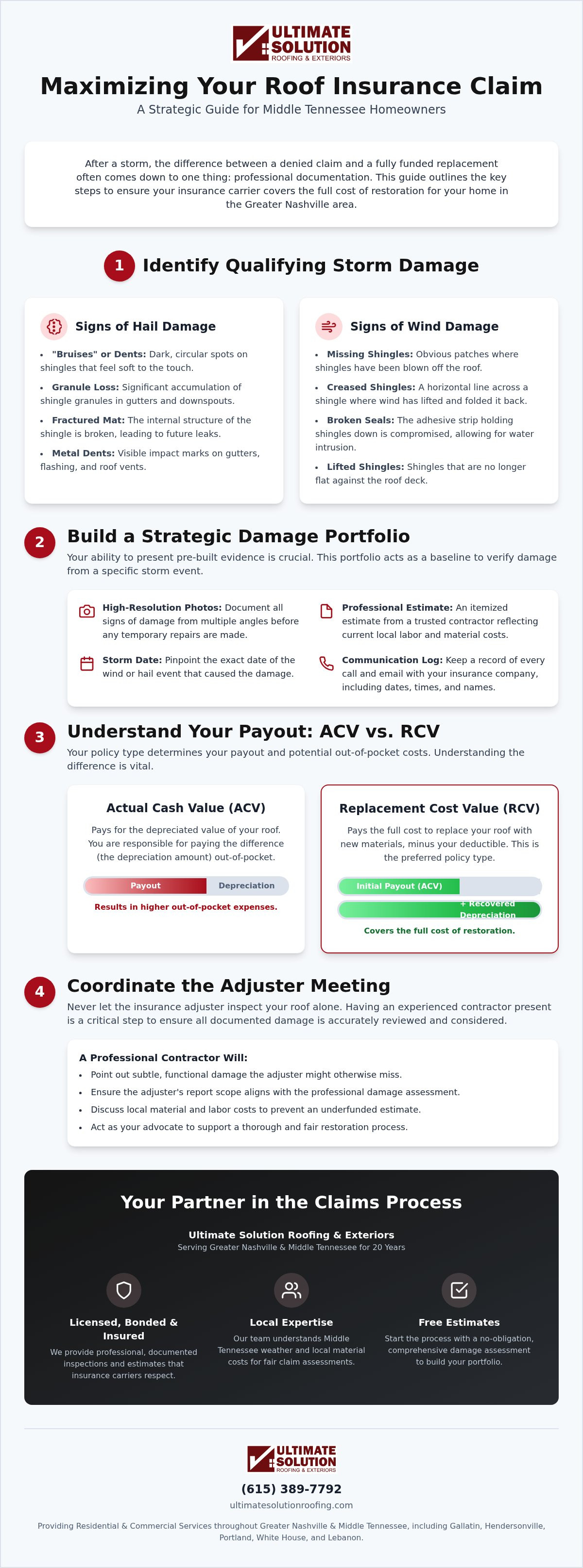 How to maximize roof insurance claim