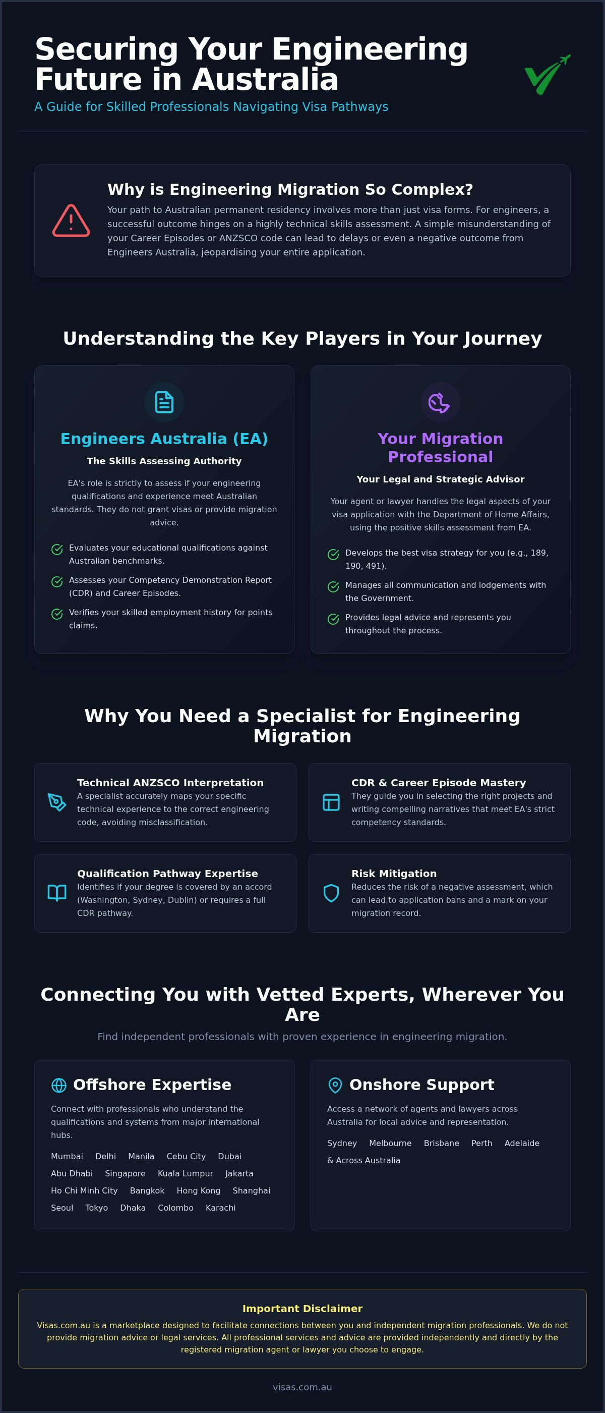Migration agent for engineers