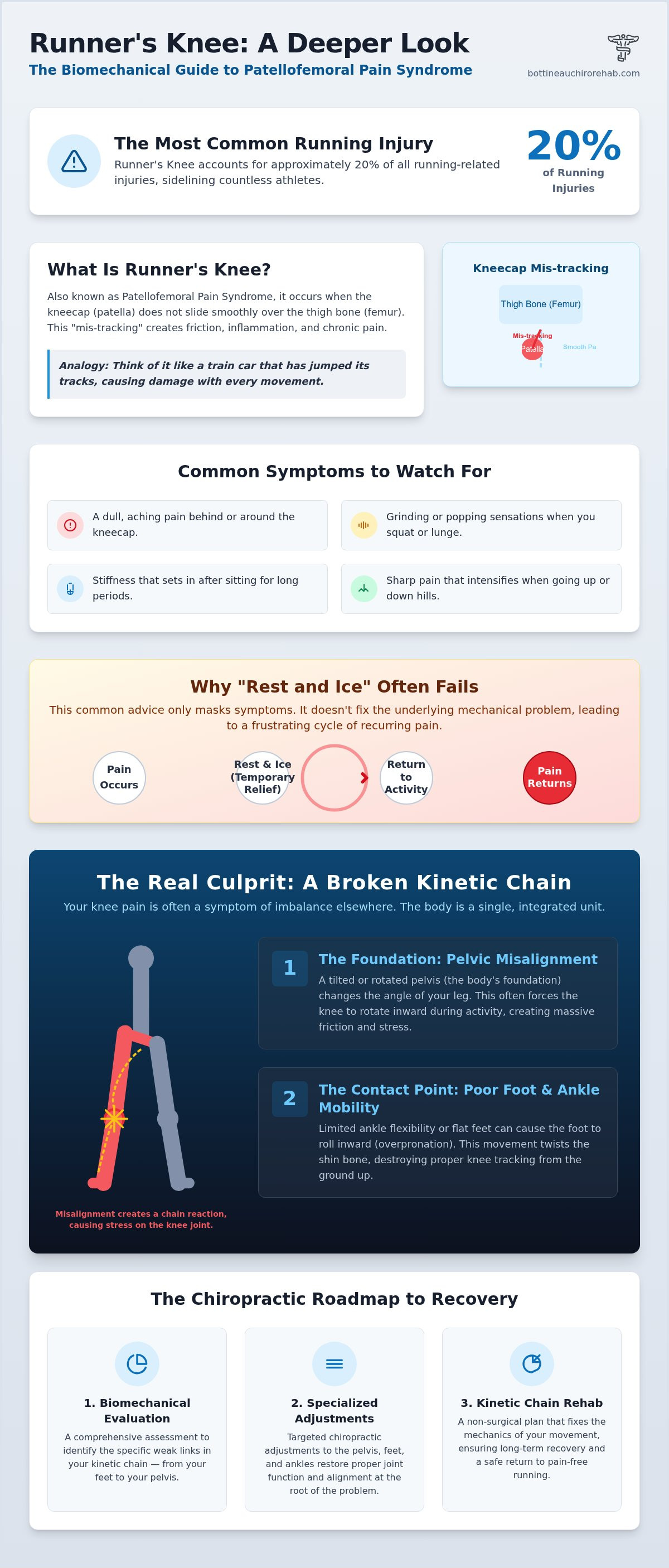 Chiropractic for runner's knee Bottineau