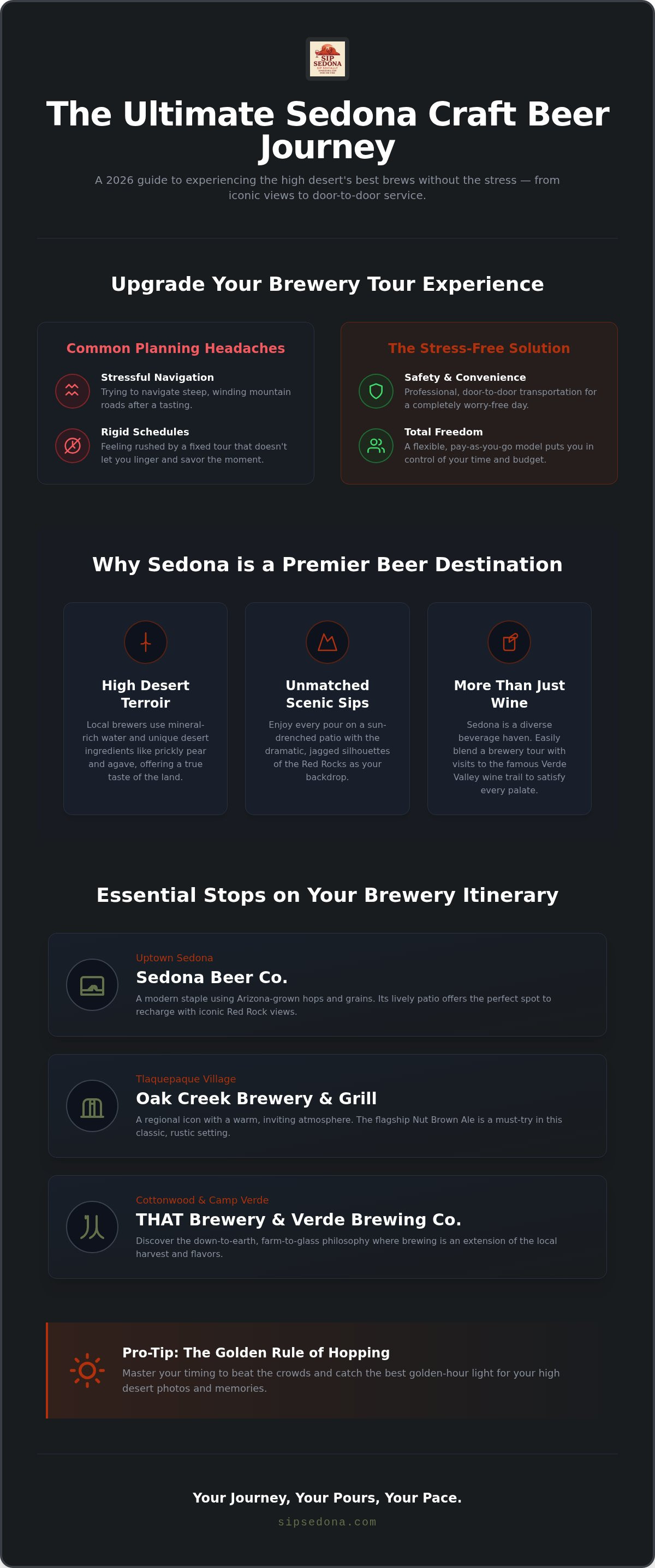 Sedona brewery tour