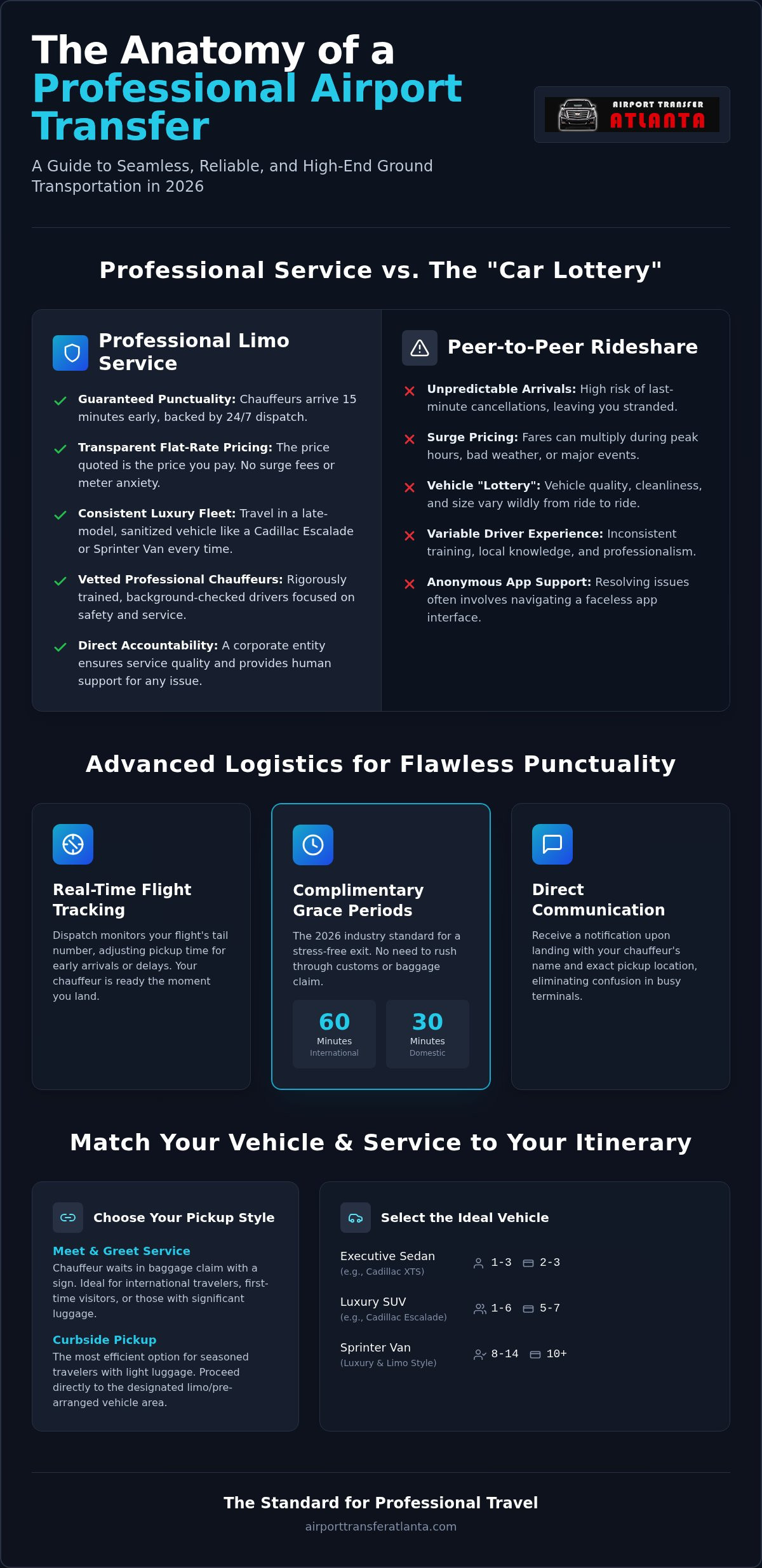 Reliable airport pickup service