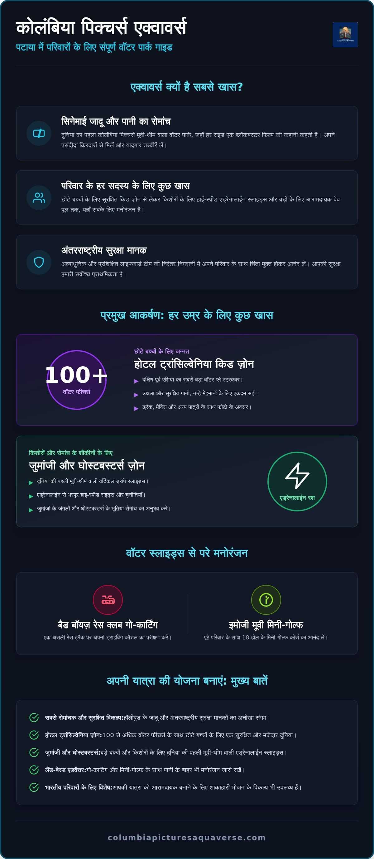 पटाया में बच्चों के लिए वॉटर पार्क