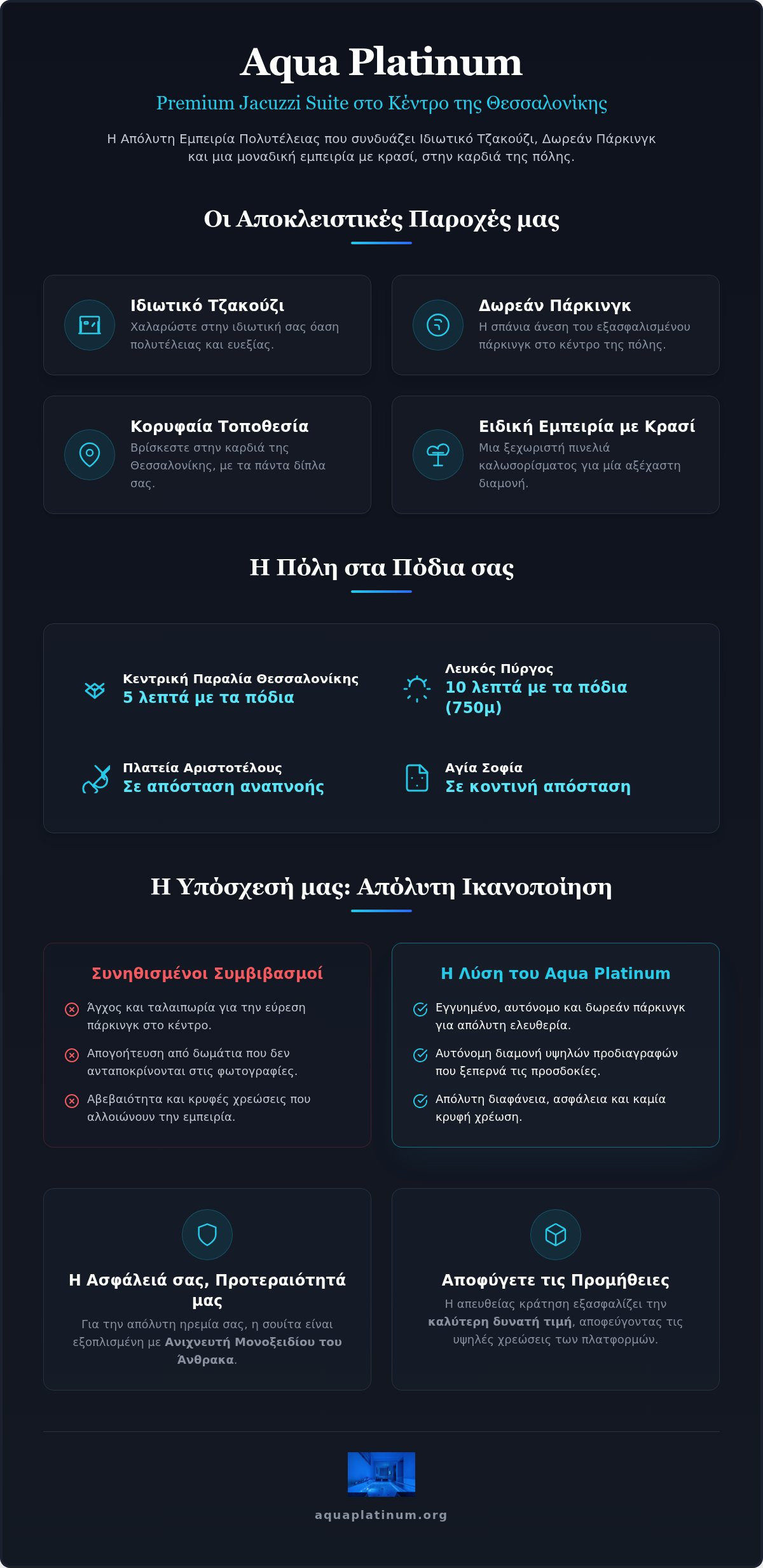 σουίτα με τζακούζι κοντά στην Αγία Σοφία Θεσσαλονίκη