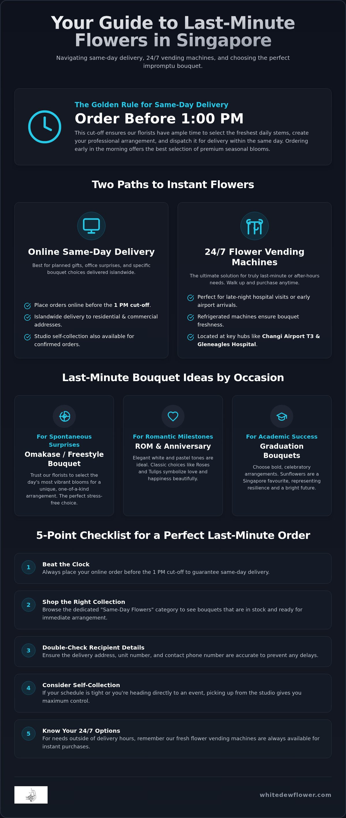 Same day bouquet delivery Singapore