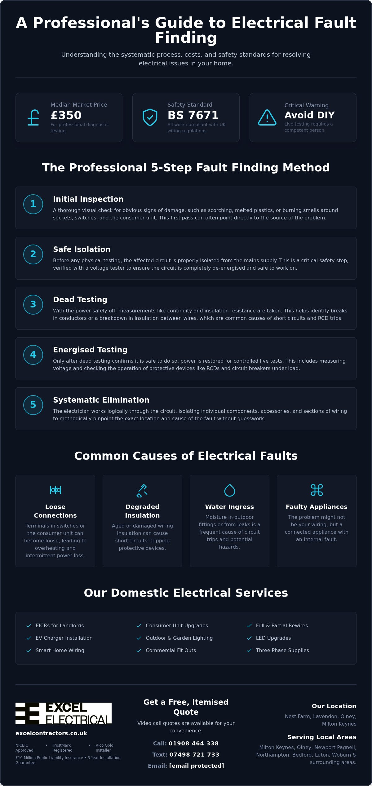 Electrical fault finding