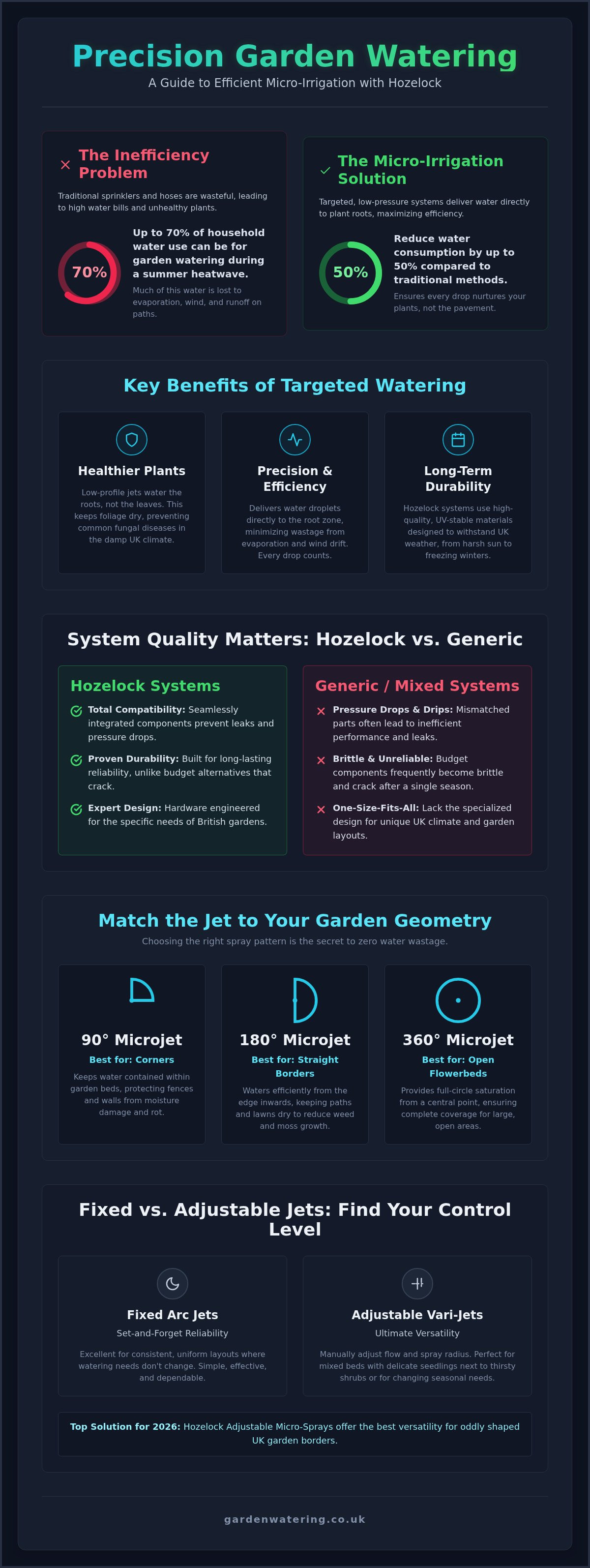 Garden irrigation systems UK