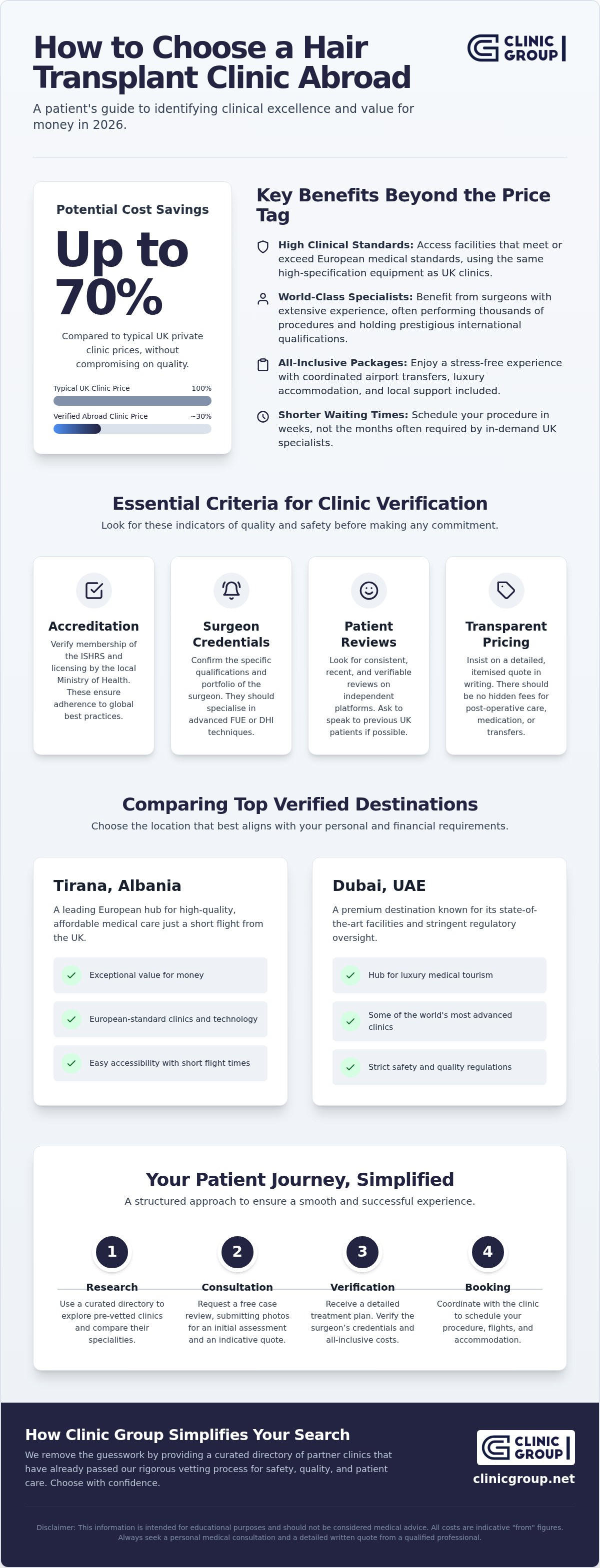 How to choose a hair transplant clinic abroad
