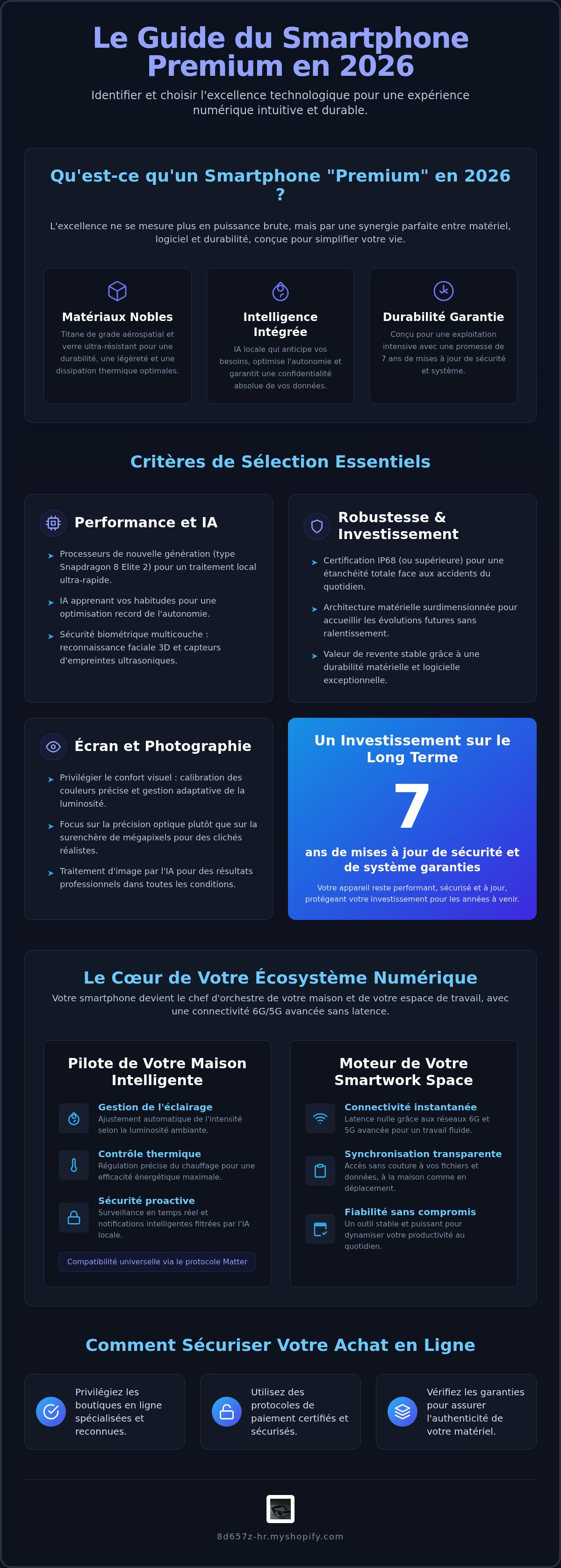 Smartphone premium en ligne