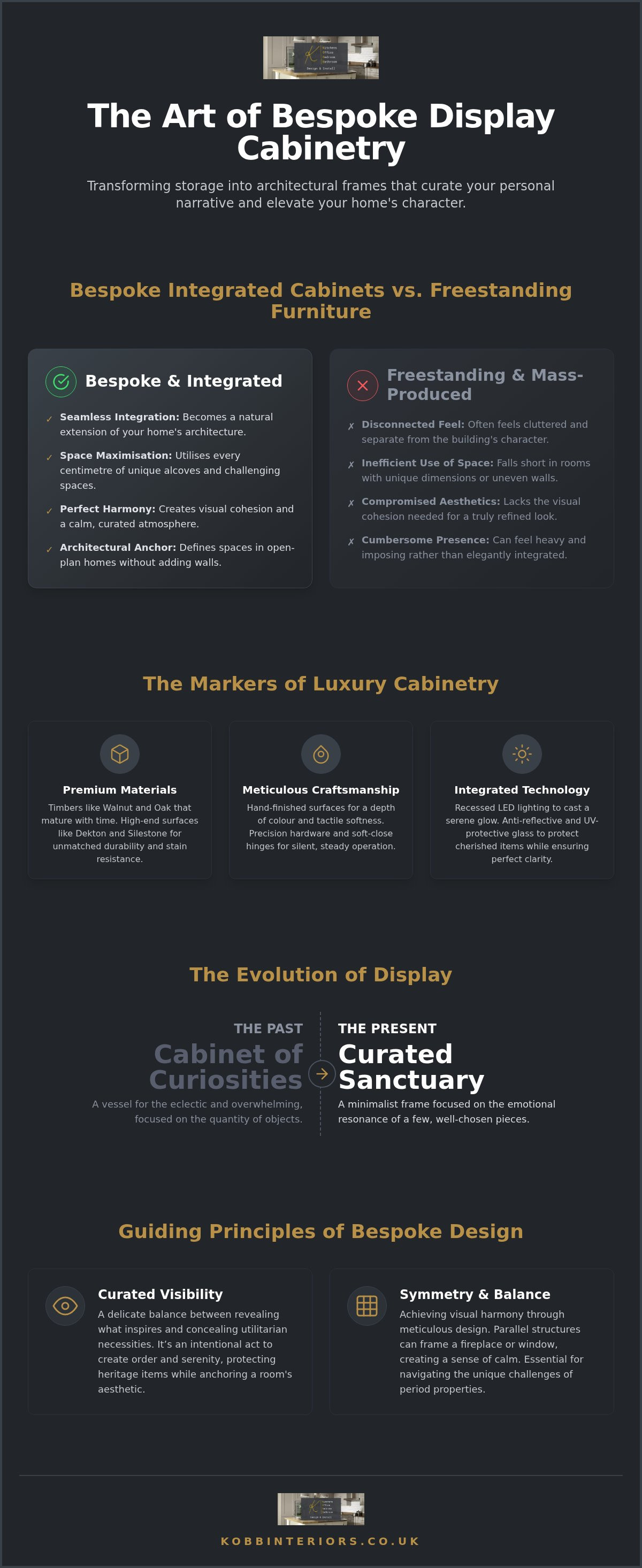 Display cabinets