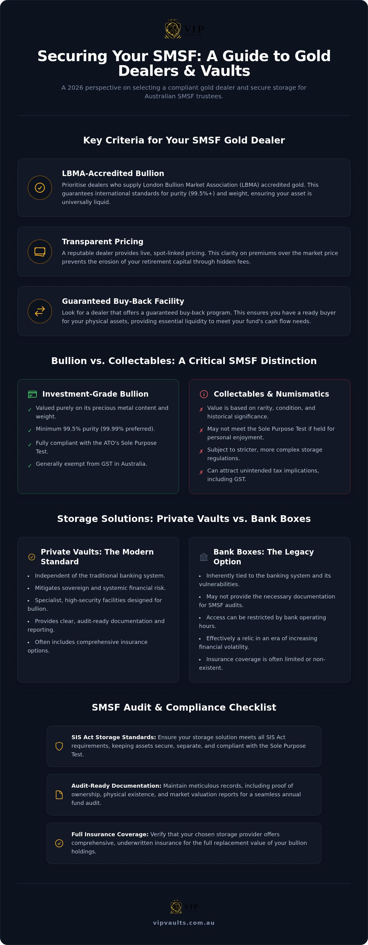 SMSF gold dealer Australia