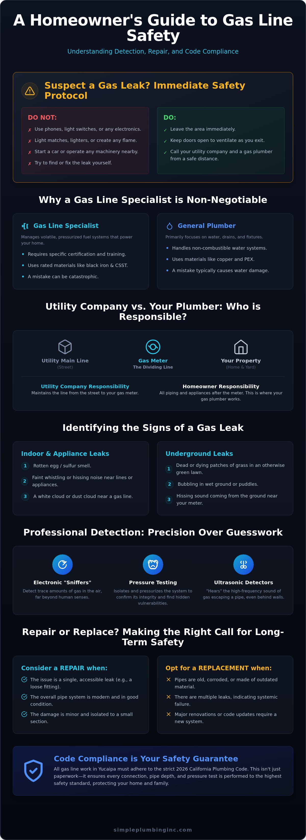 Gas line plumber near me