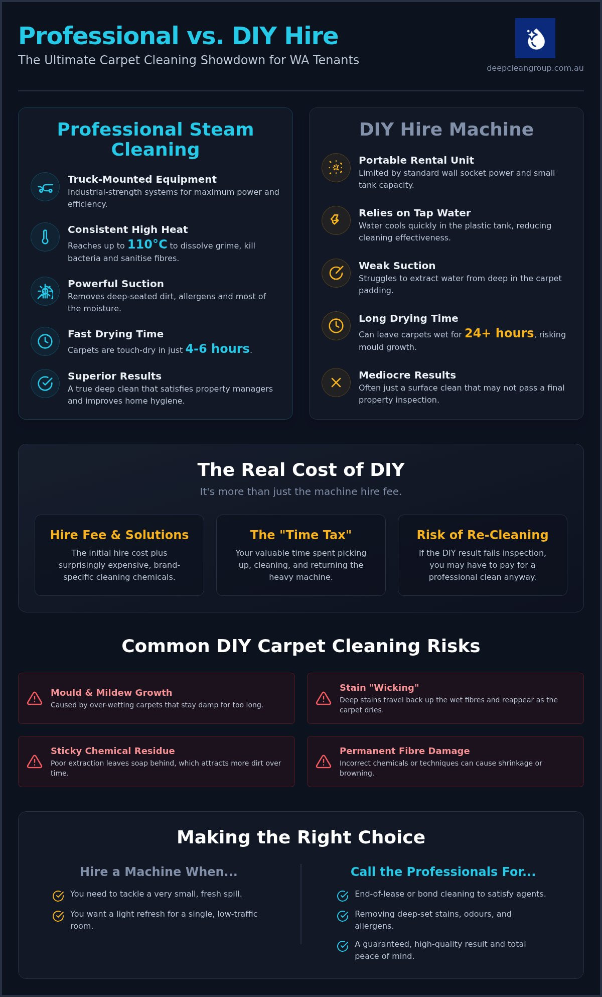 Professional carpet cleaning vs hire